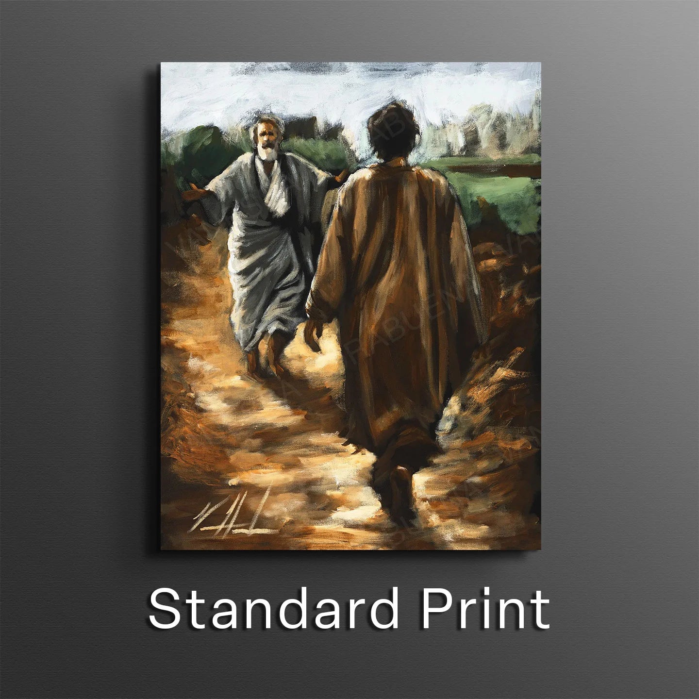 The Prodigal Son Jesus Art Print Vanessa Horabuena