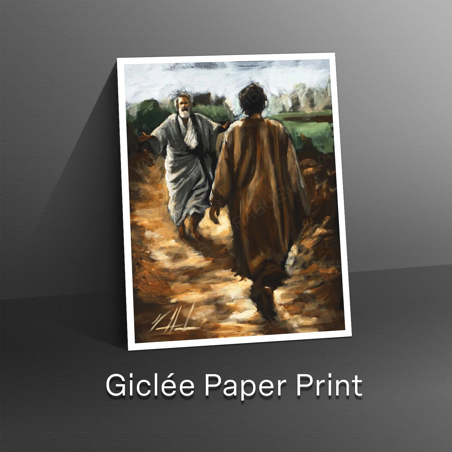 The Prodigal Son Jesus Art Print Vanessa Horabuena