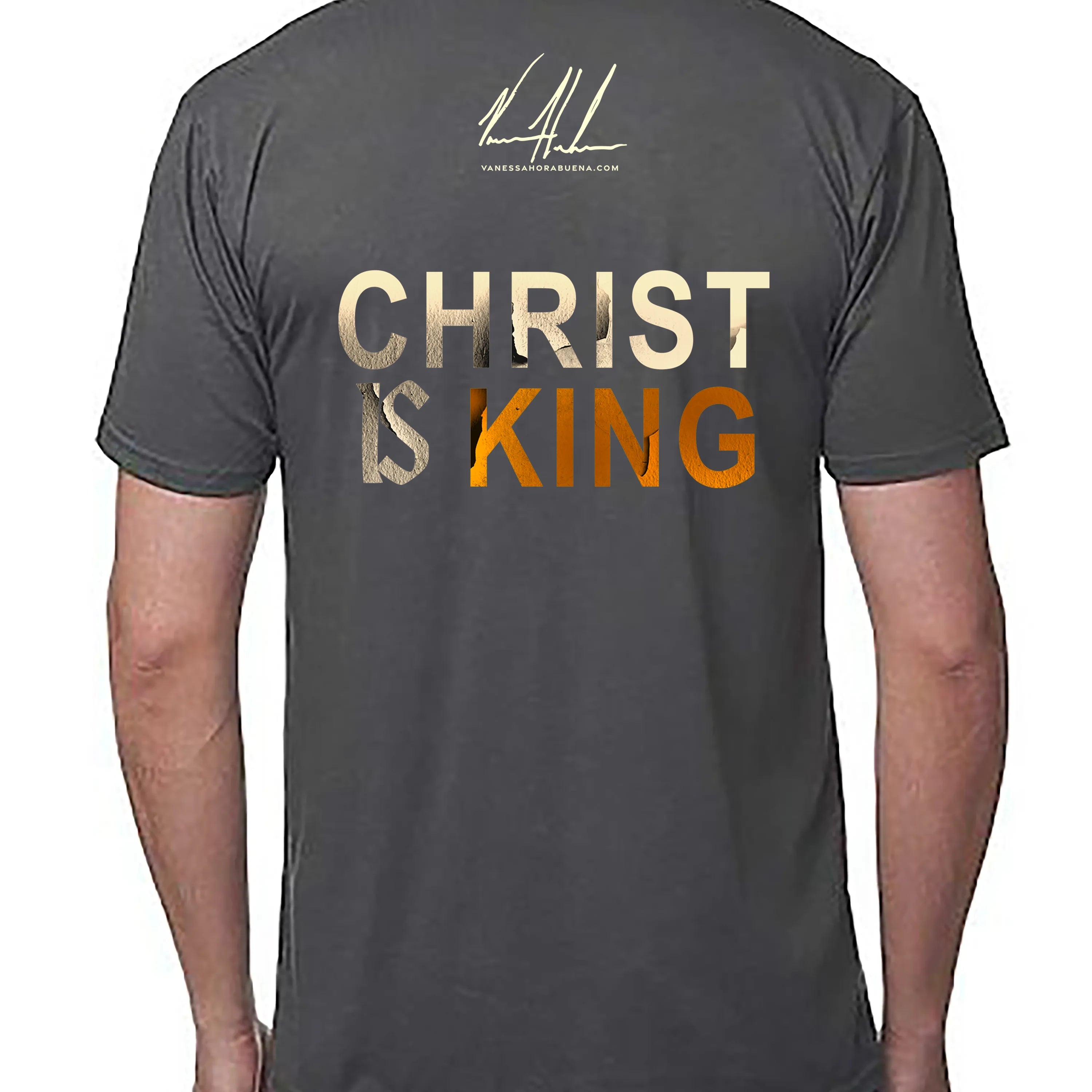 Christ Is King - Unisex T (Premium Organic Fabric) Vanessa Horabuena