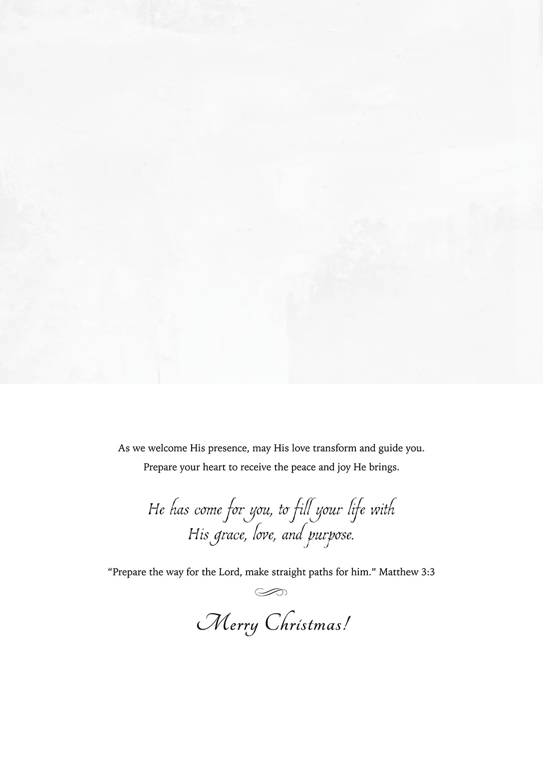 'Prepare the Way of the King' Greeting Card