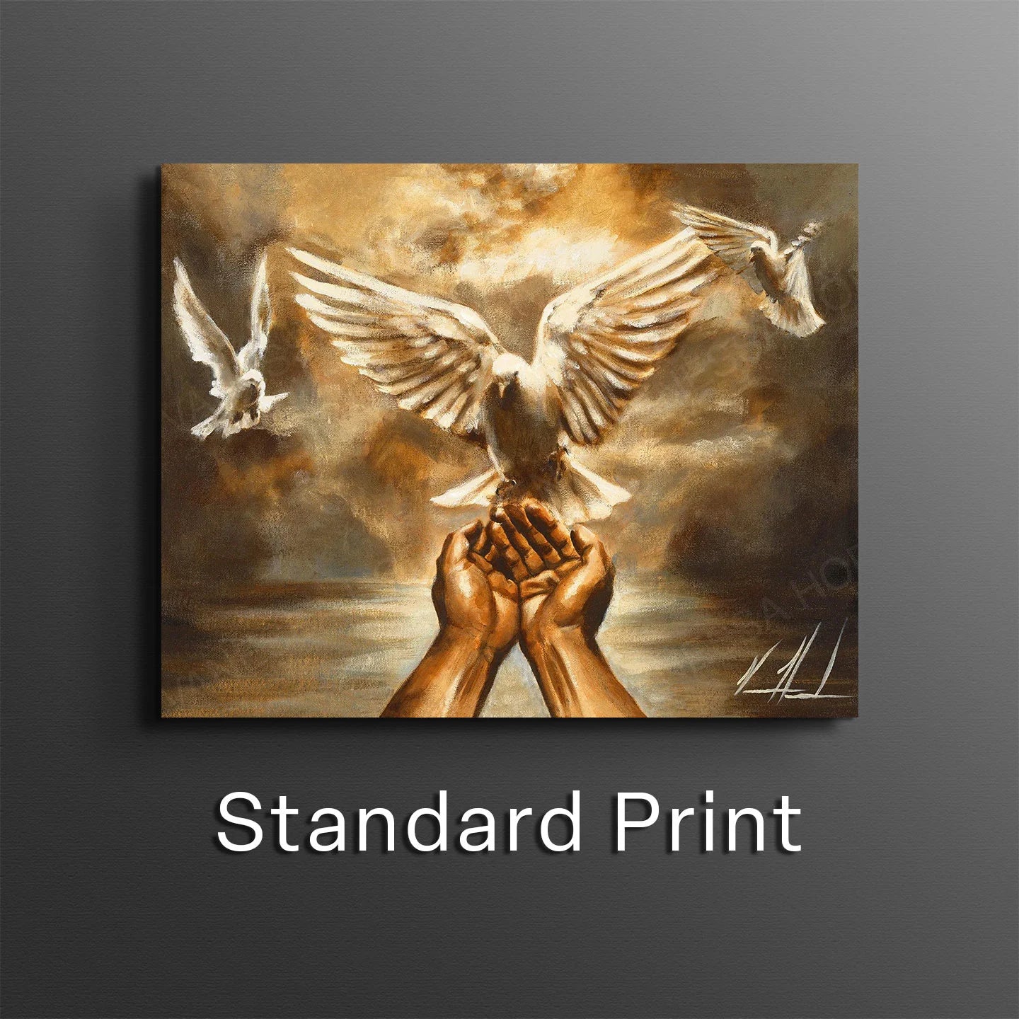 Return to the Father Jesus Art Print Vanessa Horabuena