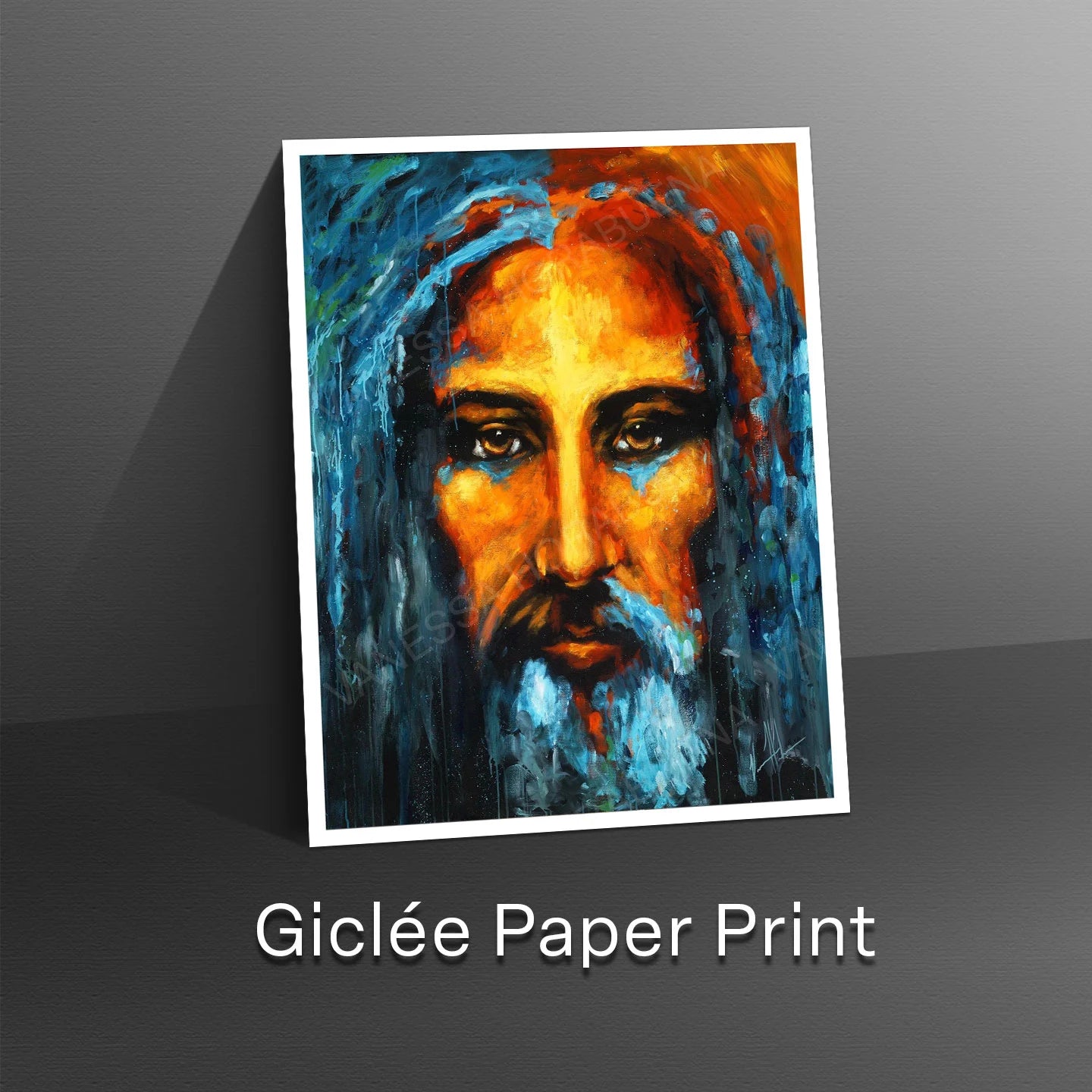 The Shroud of Turin - 700 Club Interview Jesus Art Print Vanessa Horabuena