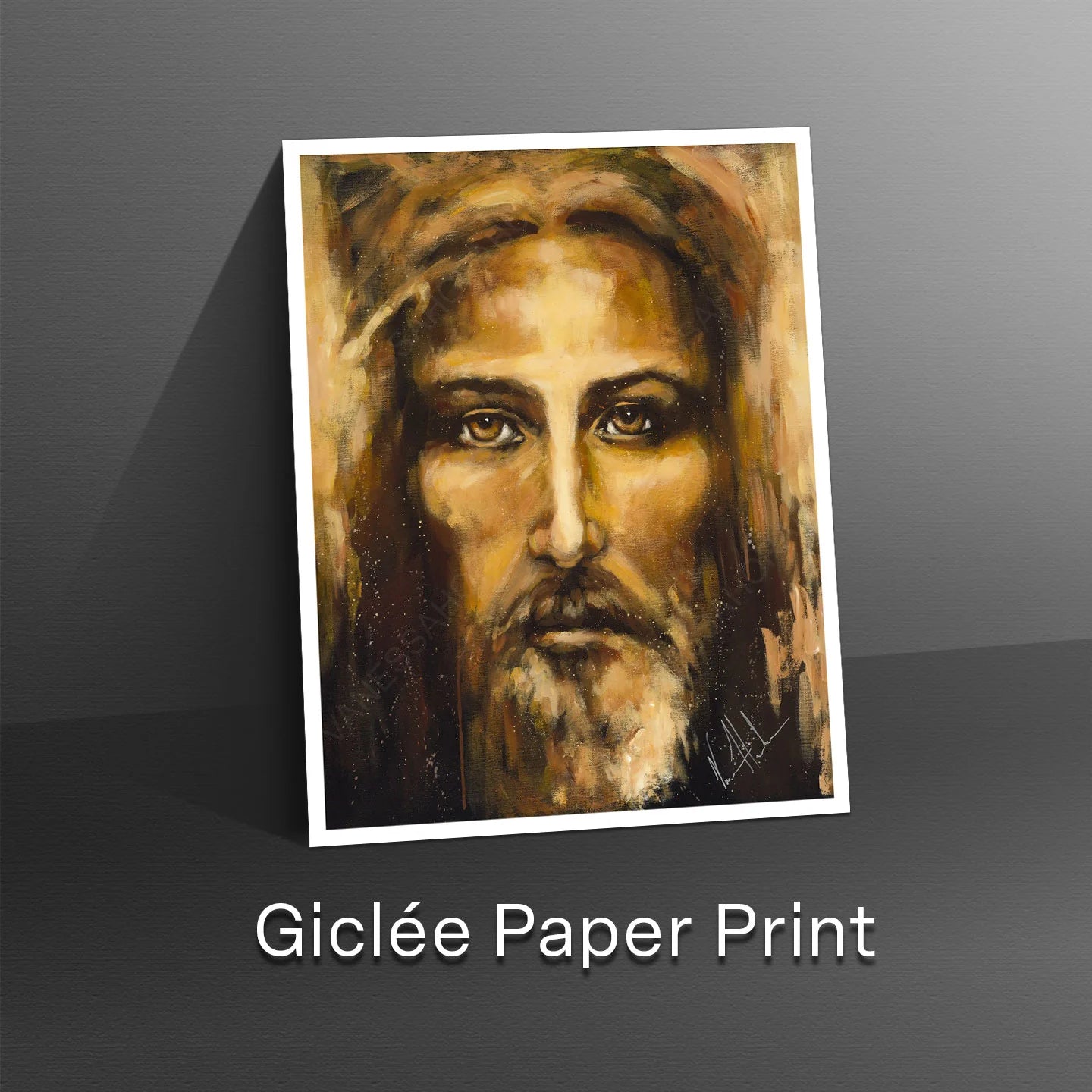 The Shroud of Turin - Resurrection Light Jesus Art Print Vanessa Horabuena