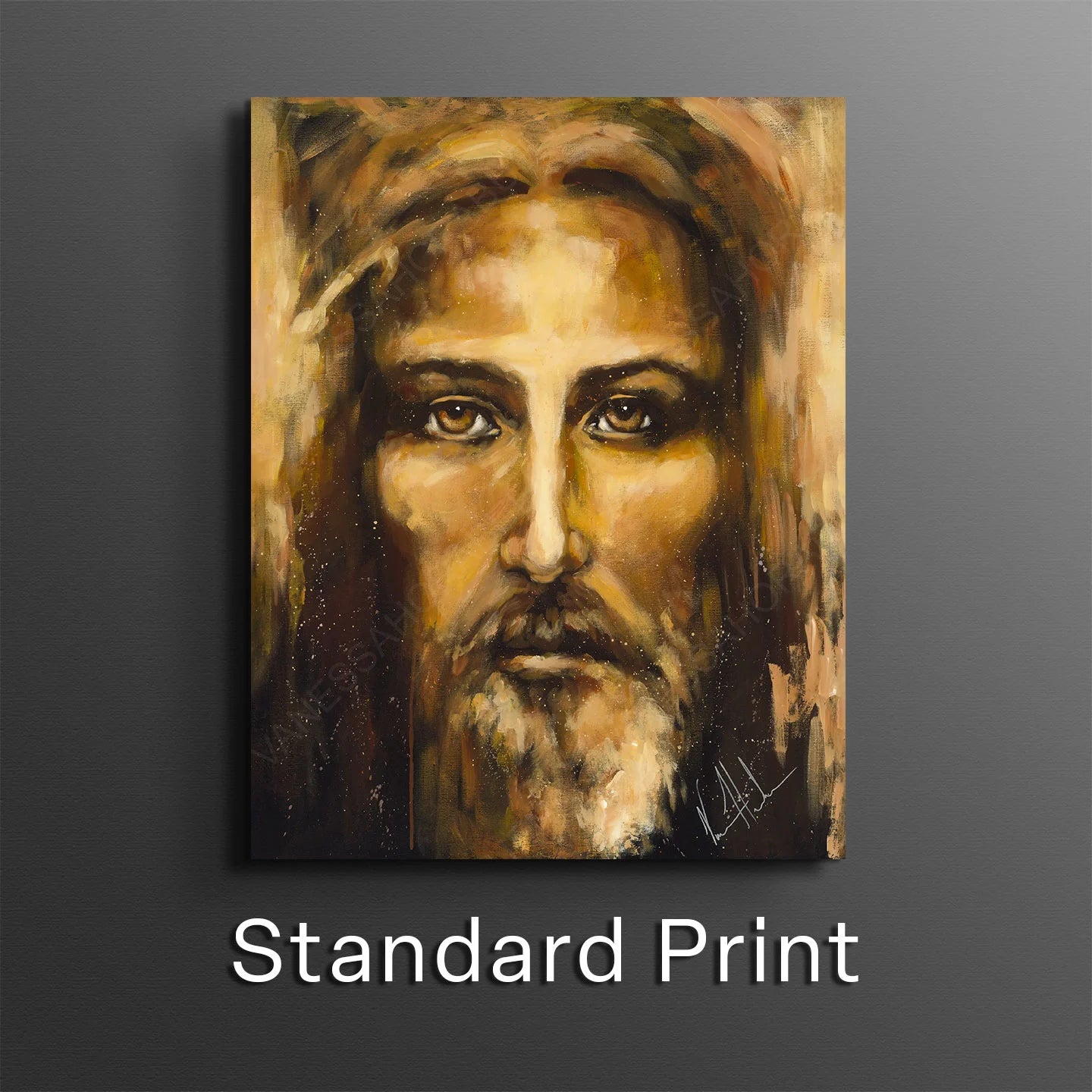 The Shroud of Turin - Resurrection Light Jesus Art Print Vanessa Horabuena