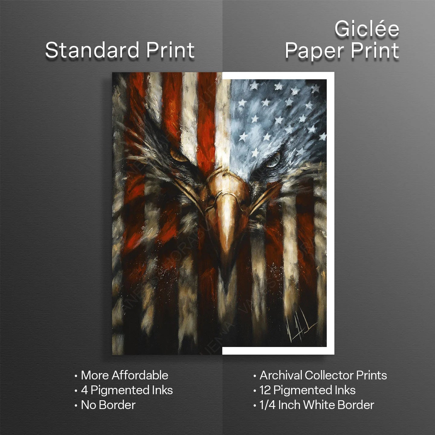 Stripes of Freedom - Memorial Day Edition Patriotic Art Print Vanessa Horabuena