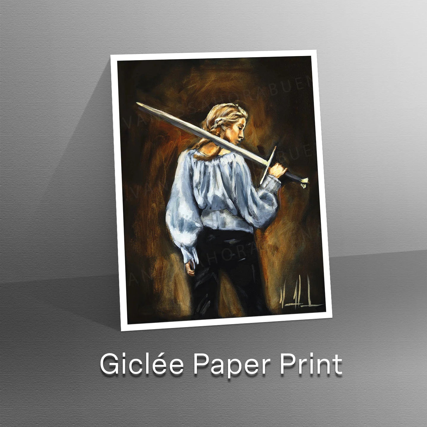 Sword of the Spirit Women's Art Print Vanessa Horabuena