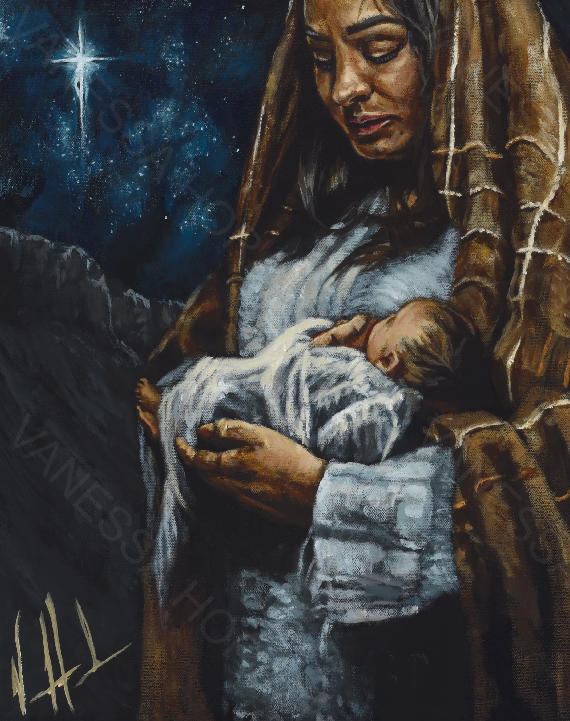 DESIGN DISCONTINUED - Star of Bethlehem Vanessa Horabuena