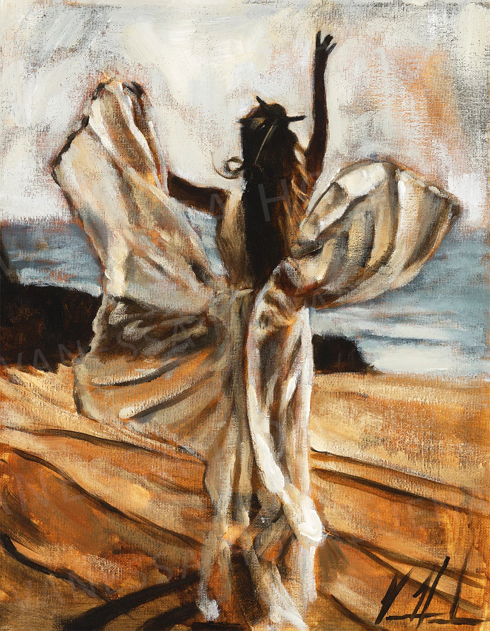 Sustained by Your Grace (Clearance Print) Vanessa Horabuena