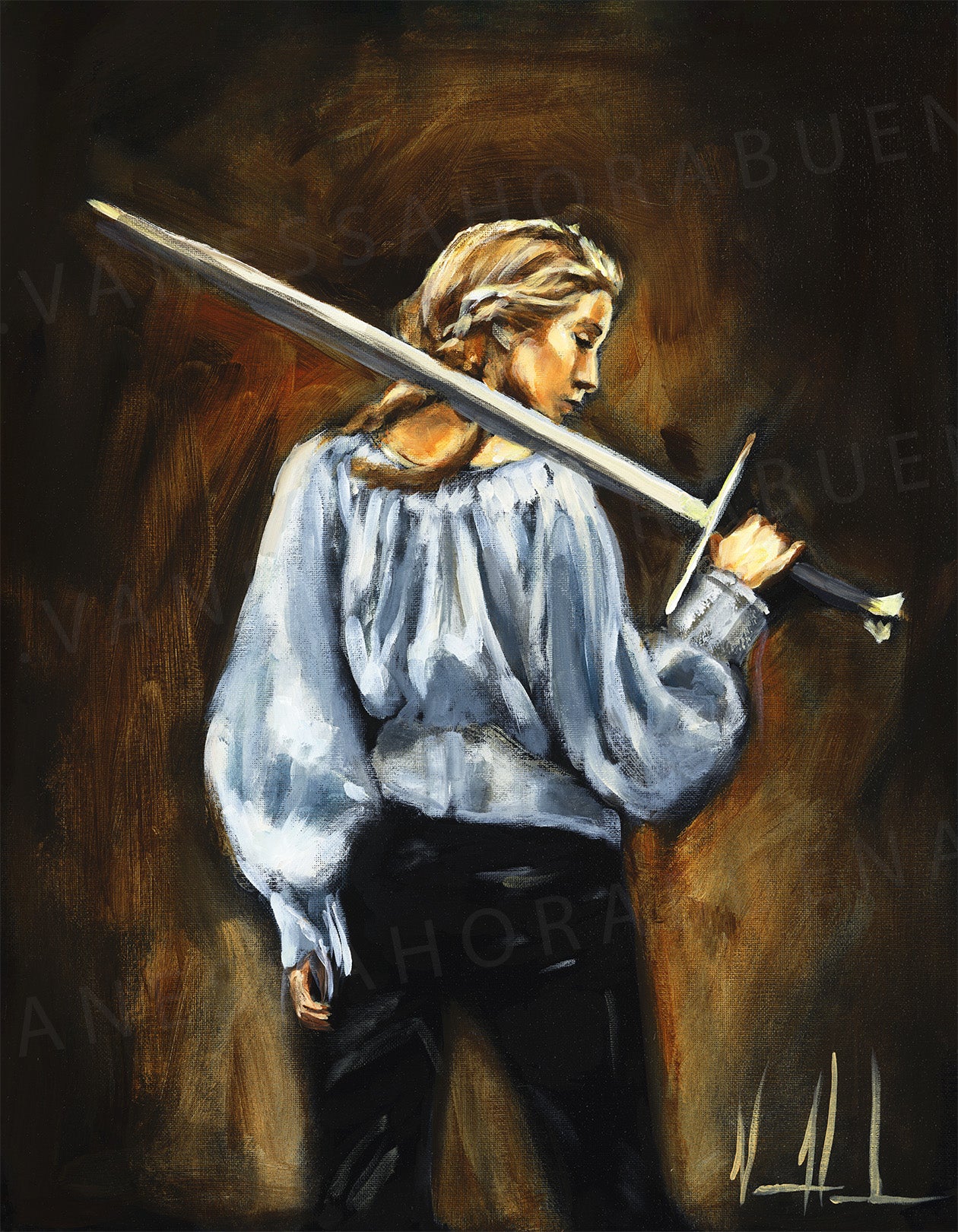 Sword of the Spirit (Clearance Print) Vanessa Horabuena