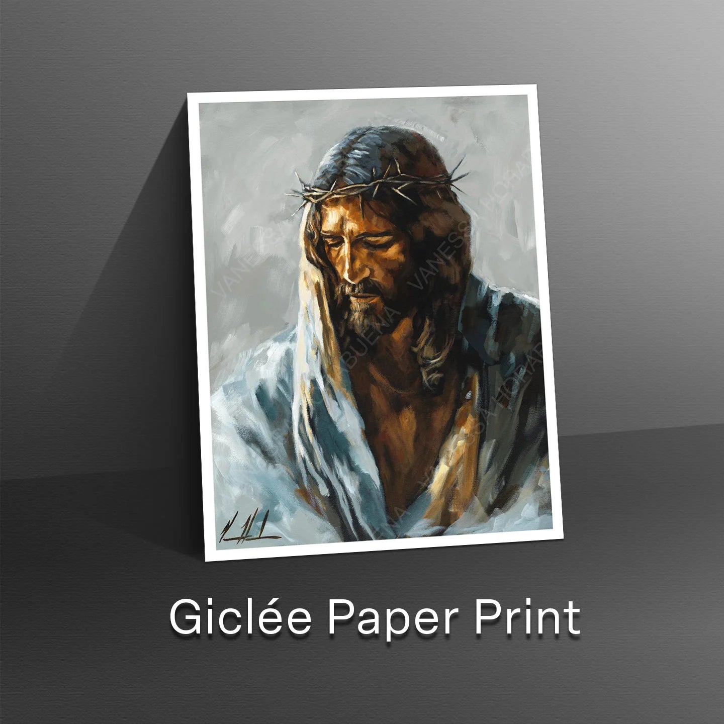 Truth & Light Jesus Art Print Vanessa Horabuena