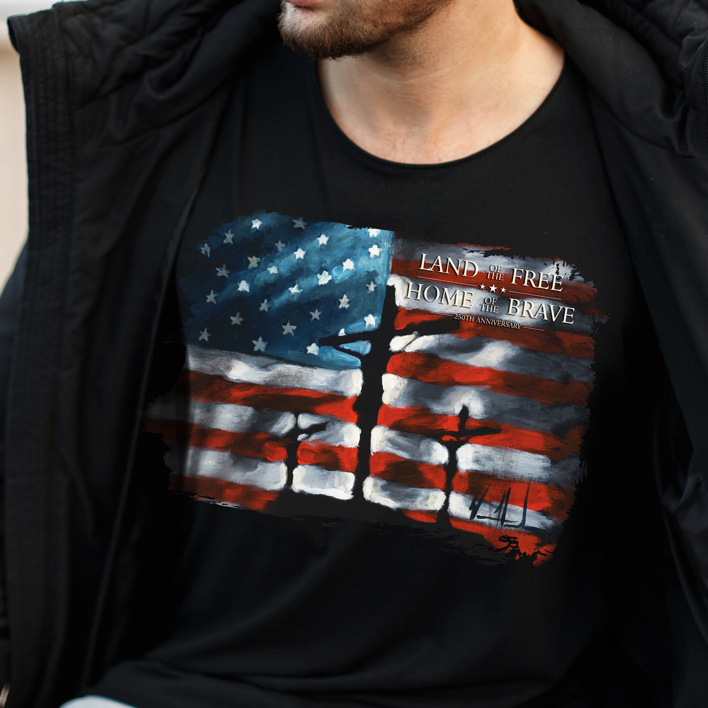 America's 250th Anniversary - 'In God We Trust' T-Shirt