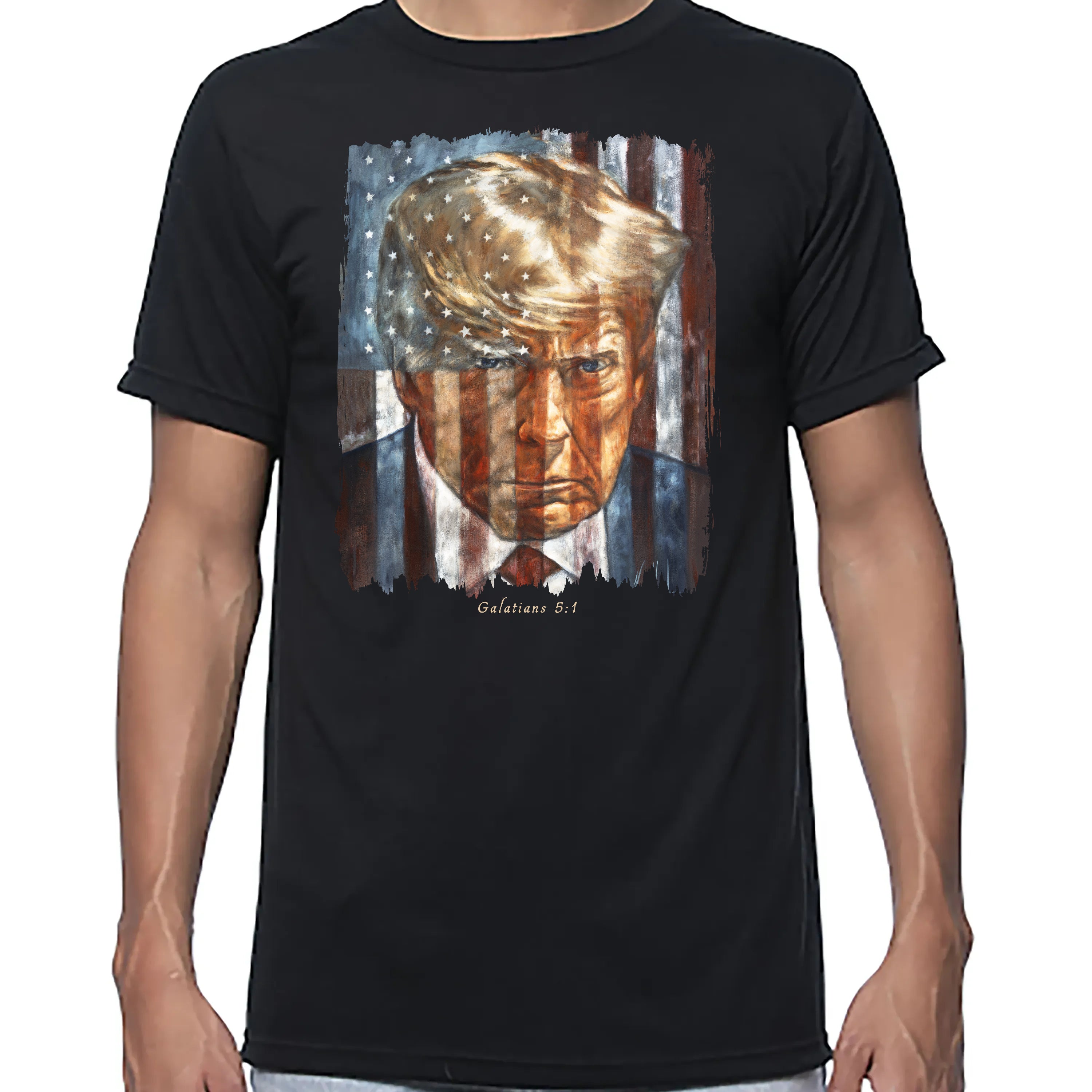 The Cost Of Freedom - Unisex T (Premium Organic Fabric) Vanessa Horabuena Bamboo Black Small