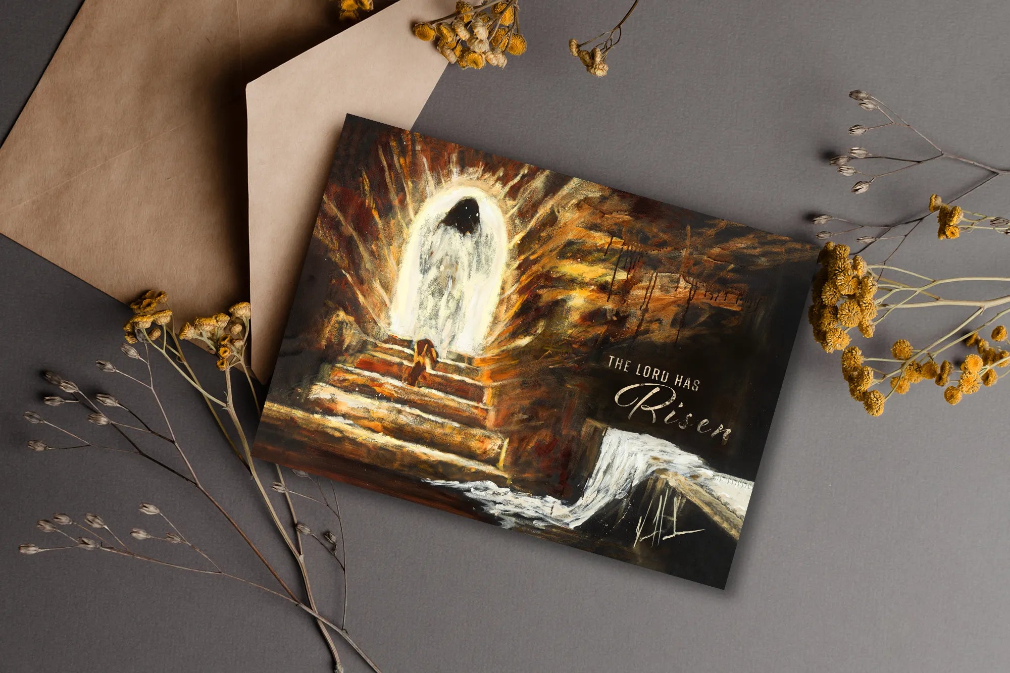 'The Empty Tomb' Easter Greeting Card Vanessa Horabuena