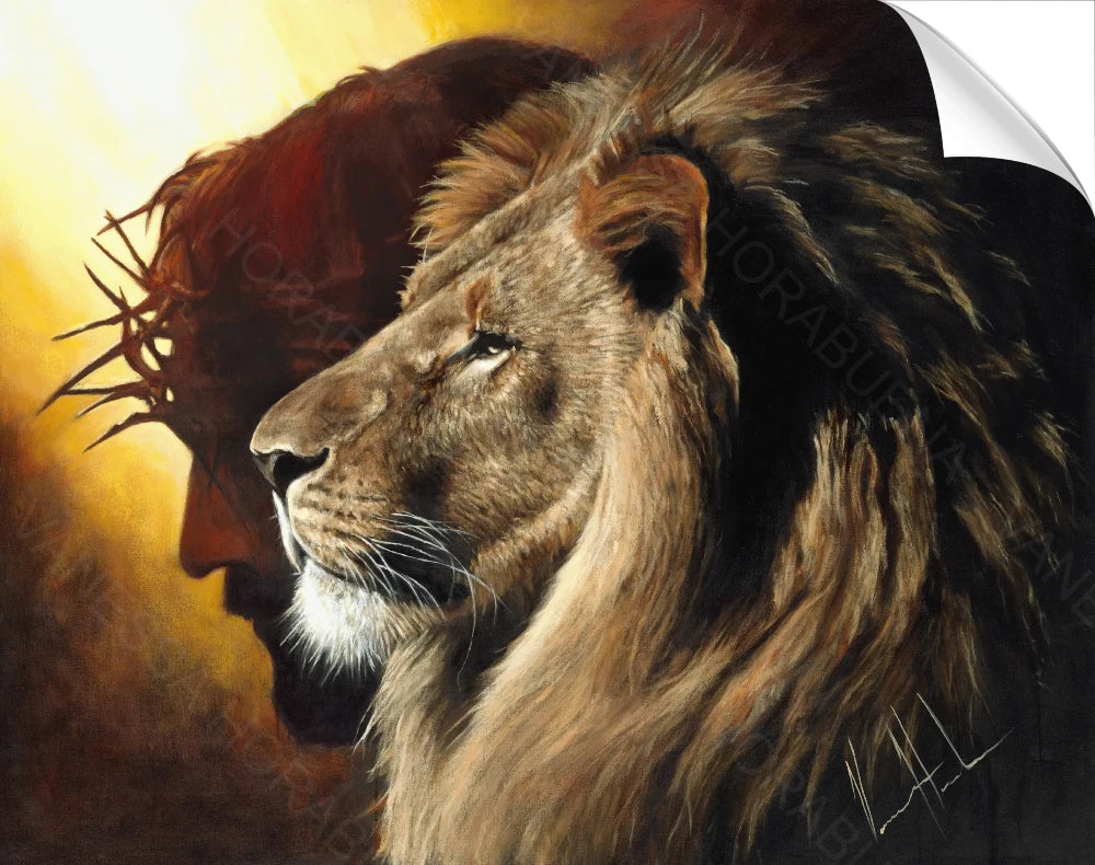 Lion of Judah - Sticker Sticker Vanessa Horabuena
