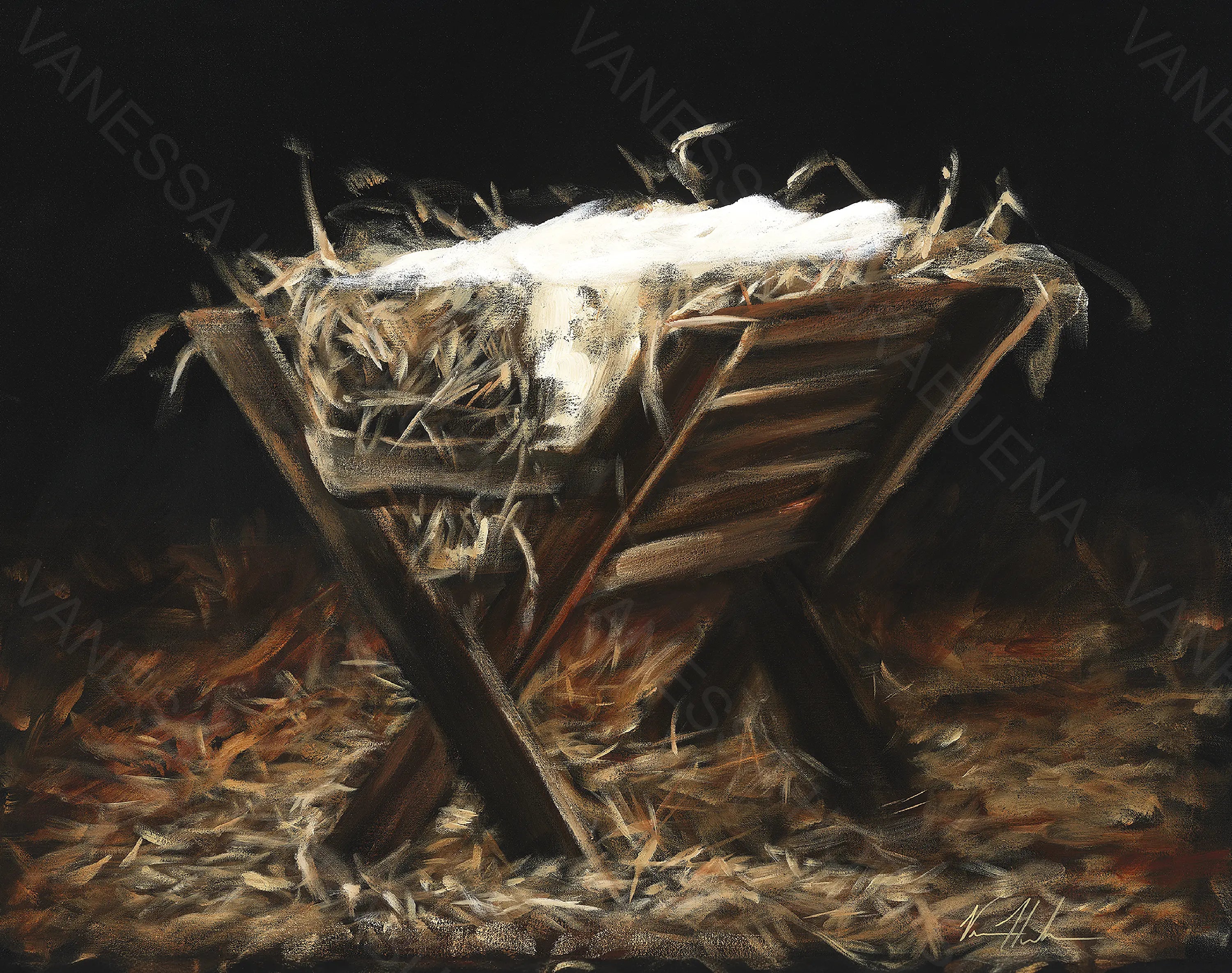 DESIGN DISCONTINUED - The Manger Vanessa Horabuena