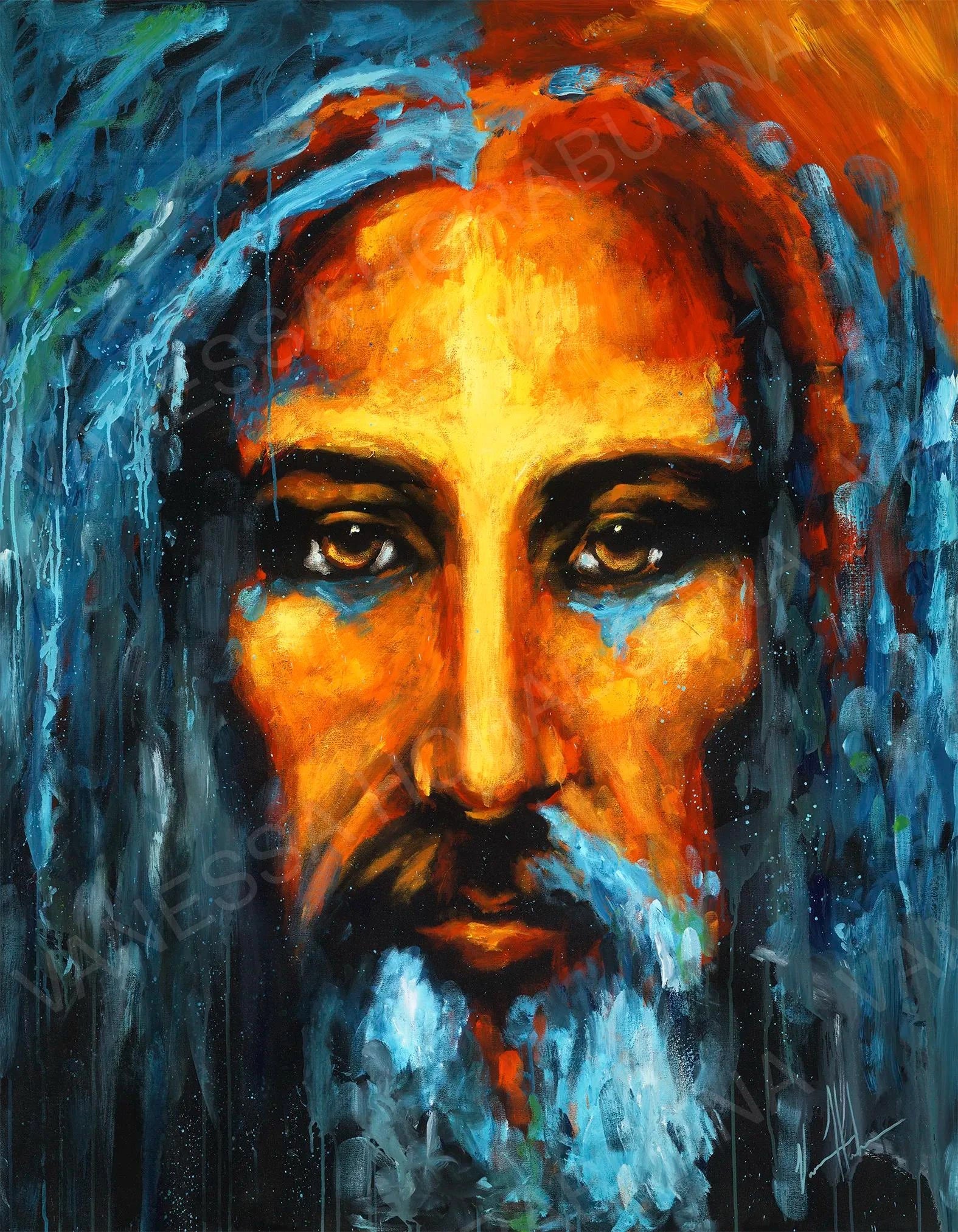 The Shroud of Turin - 700 Club Interview (Clearance Print) Vanessa Horabuena