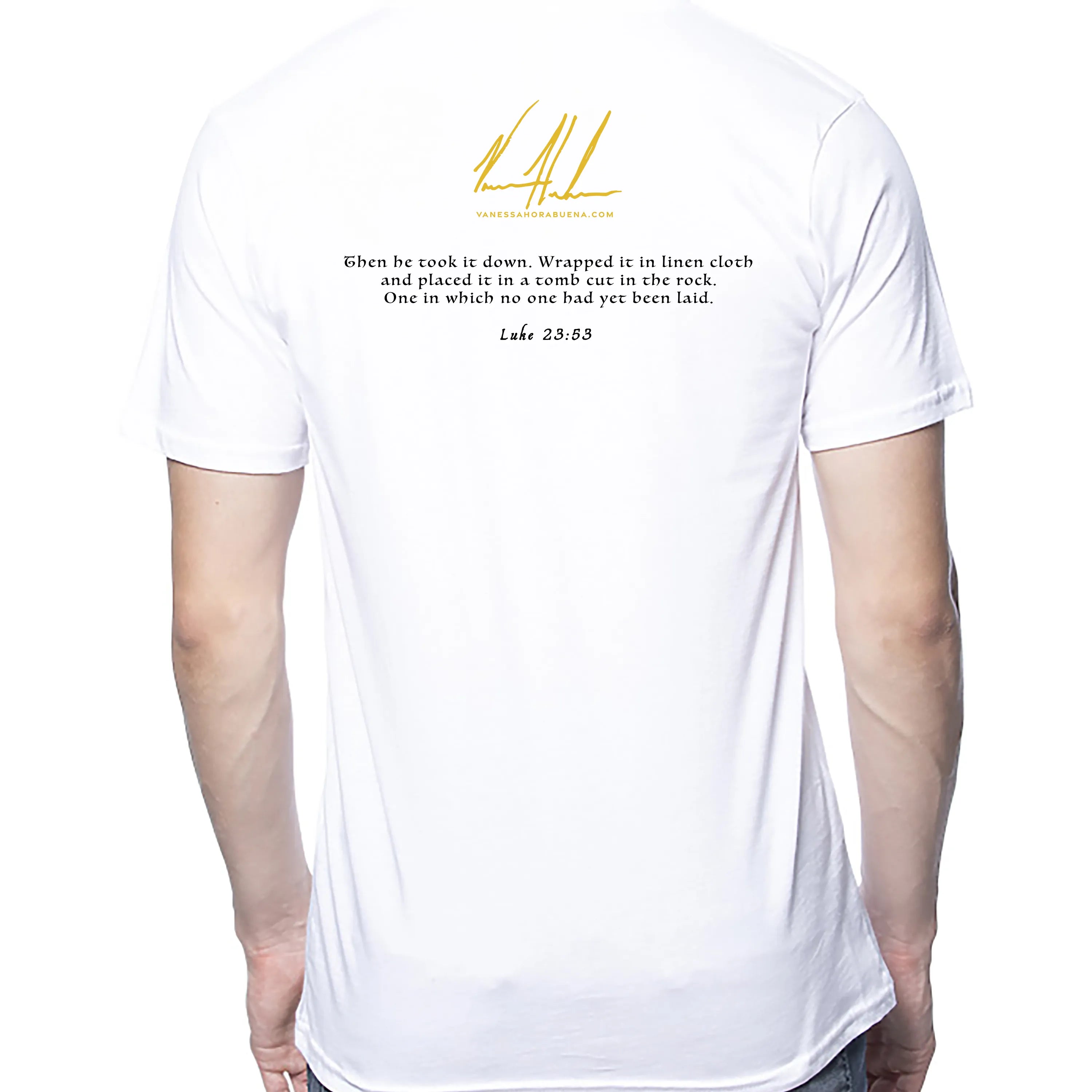 The Shroud of Turin - The Colors of Life - Unisex T (Organic Cotton) Vanessa Horabuena