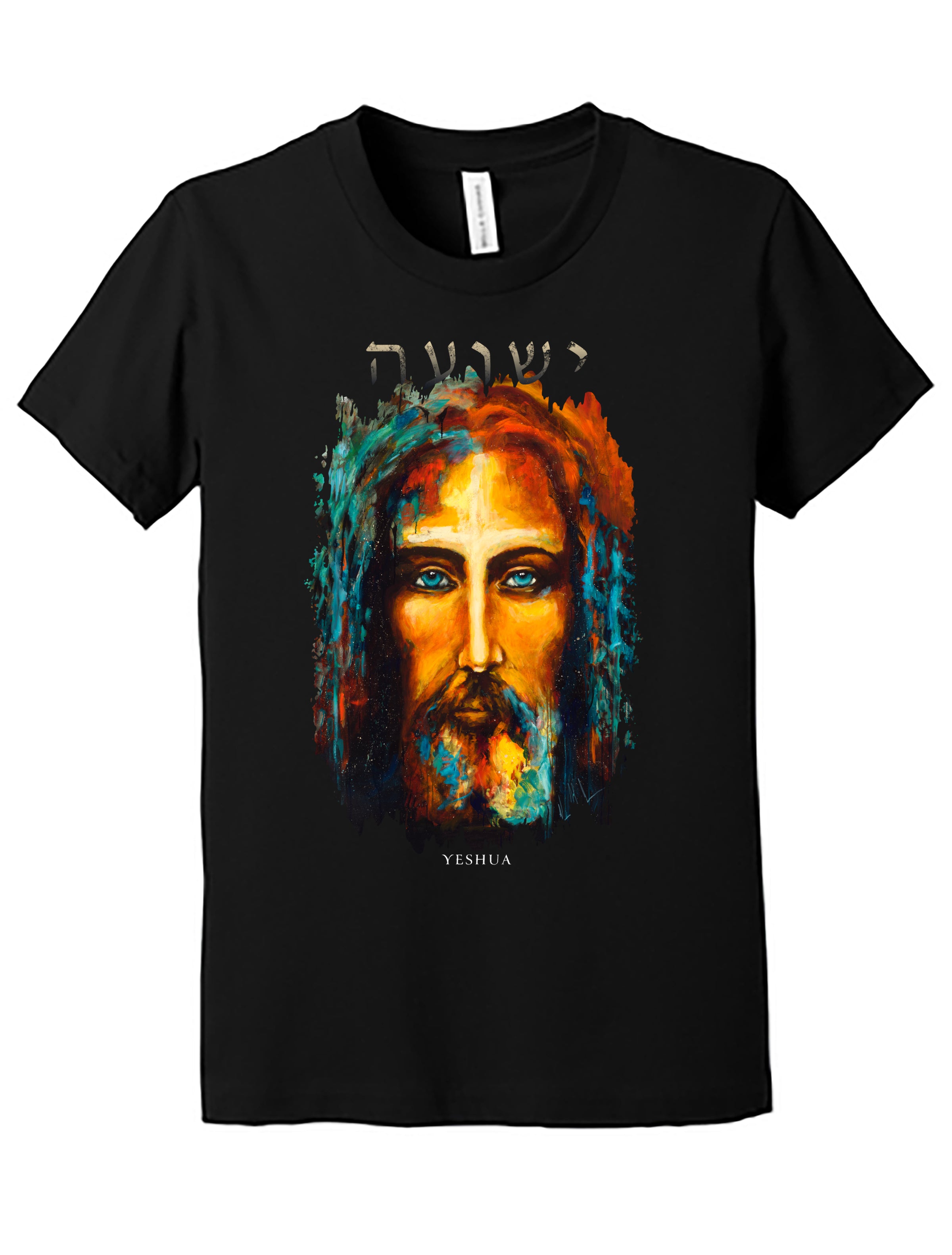 The Shroud of Turin - The Colors of Life - Kids T (Organic Cotton) Vanessa Horabuena Kids Black Small
