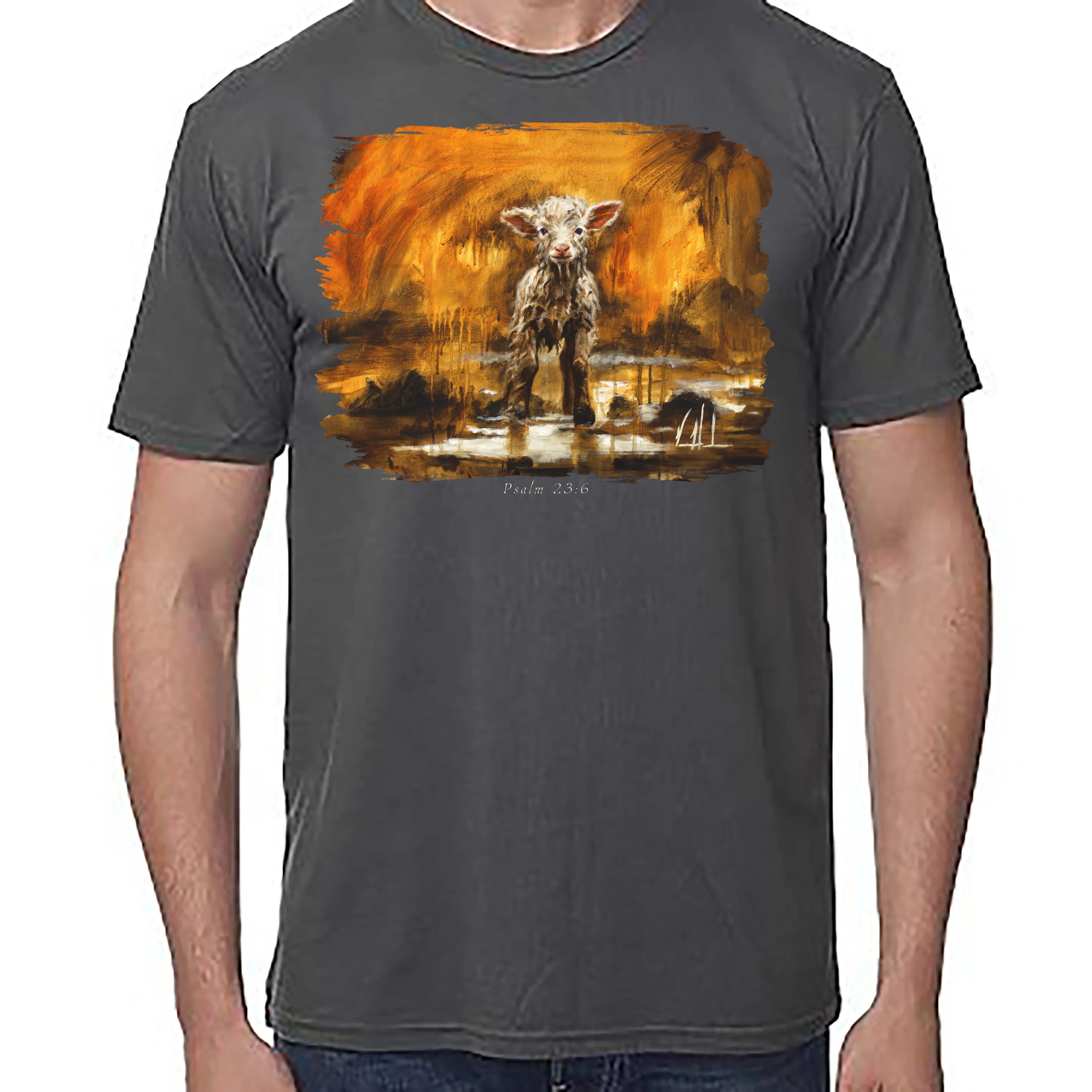 Your Love Never Fails - Unisex T (Premium Organic Fabric) Vanessa Horabuena Bamboo Pewter Small