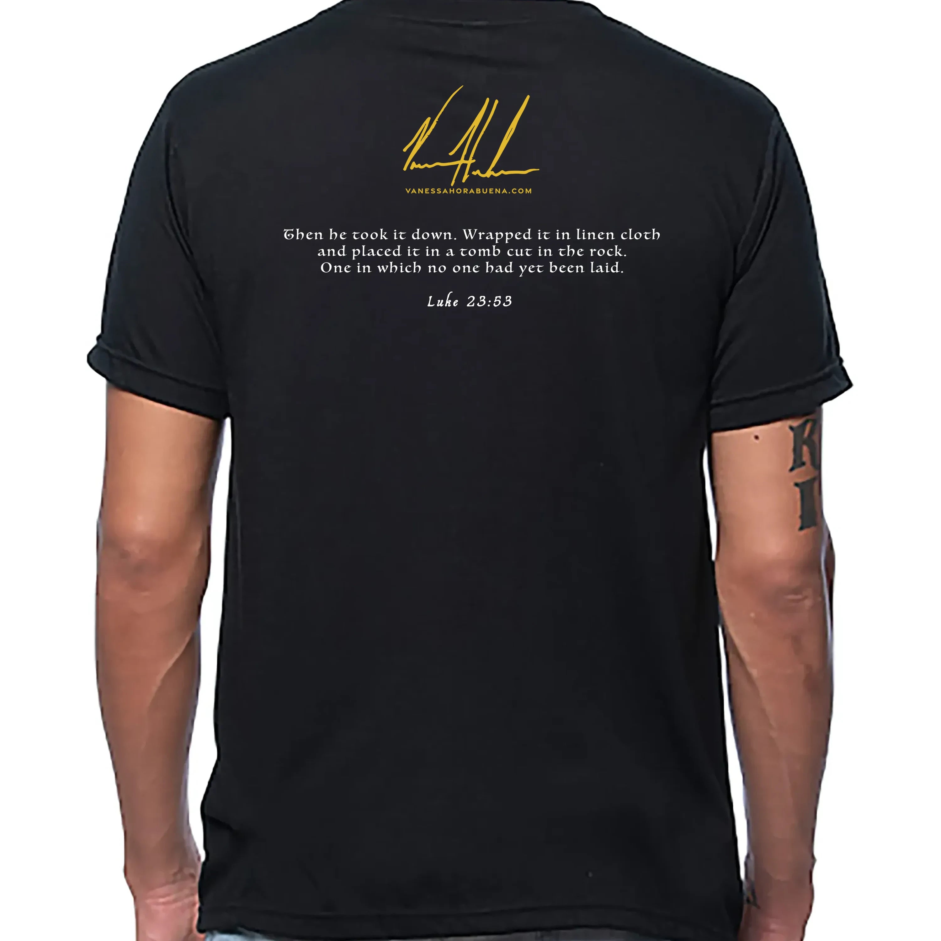 The Shroud Of Turin - The Colors Of Life - Unisex T (Premium Organic Fabric) Vanessa Horabuena
