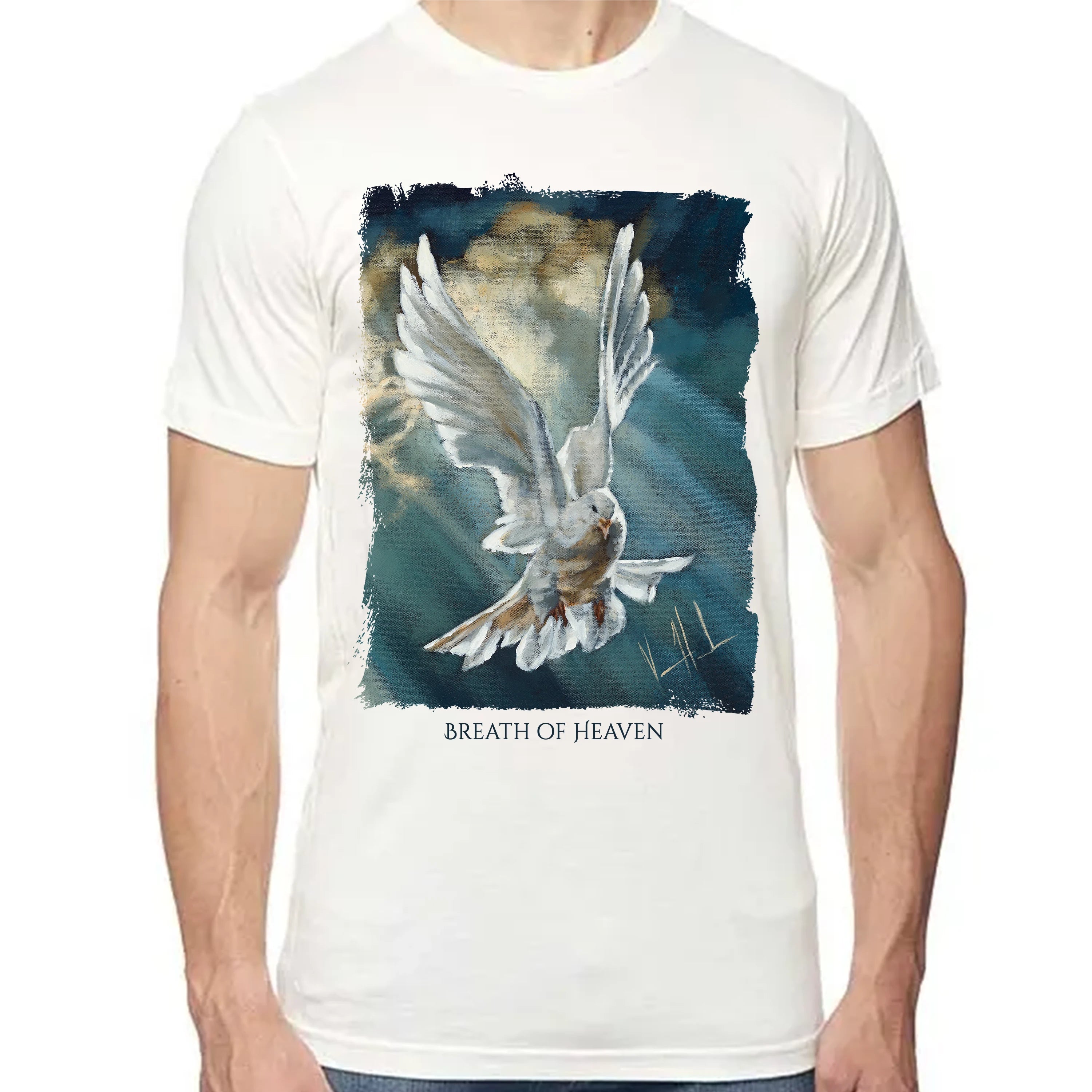 Breath of Heaven - Unisex T (Premium Organic Fabric) Vanessa Horabuena Bamboo Natural Small