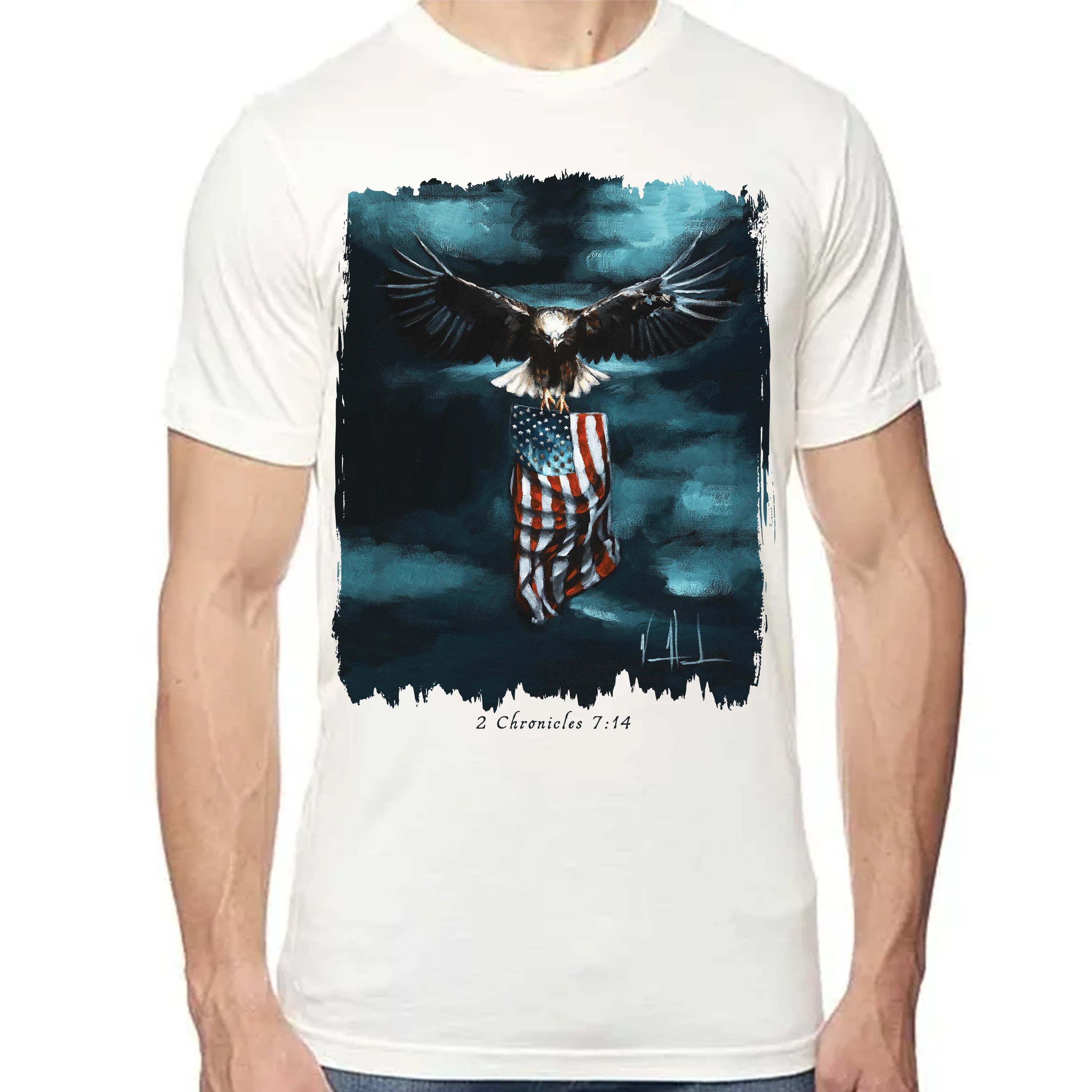 Revive Our Nation - Unisex T (Premium Organic Fabric) Vanessa Horabuena Bamboo Natural Small