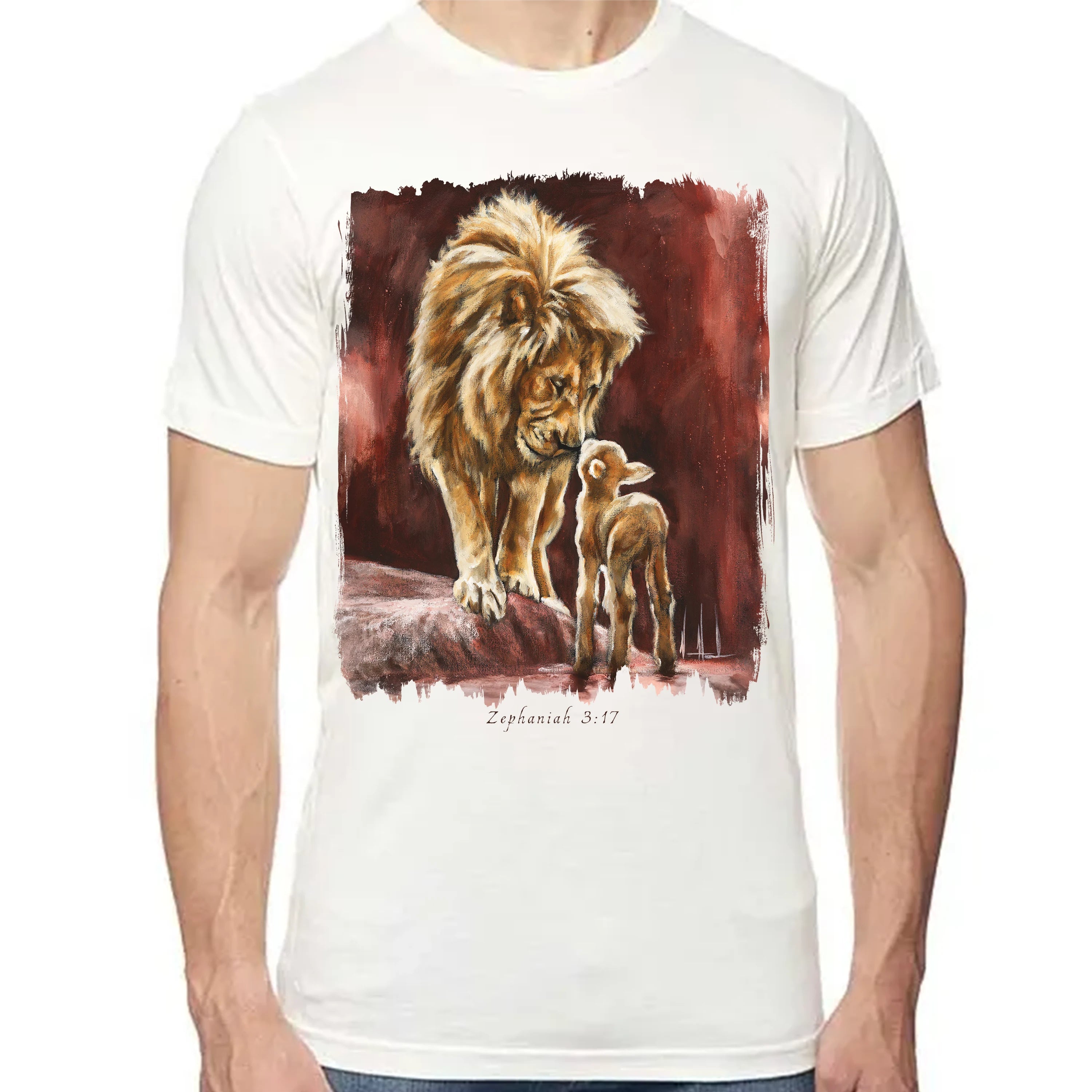 The Heart Of God - Unisex T (Premium Organic Fabric) Vanessa Horabuena Bamboo Natural Small