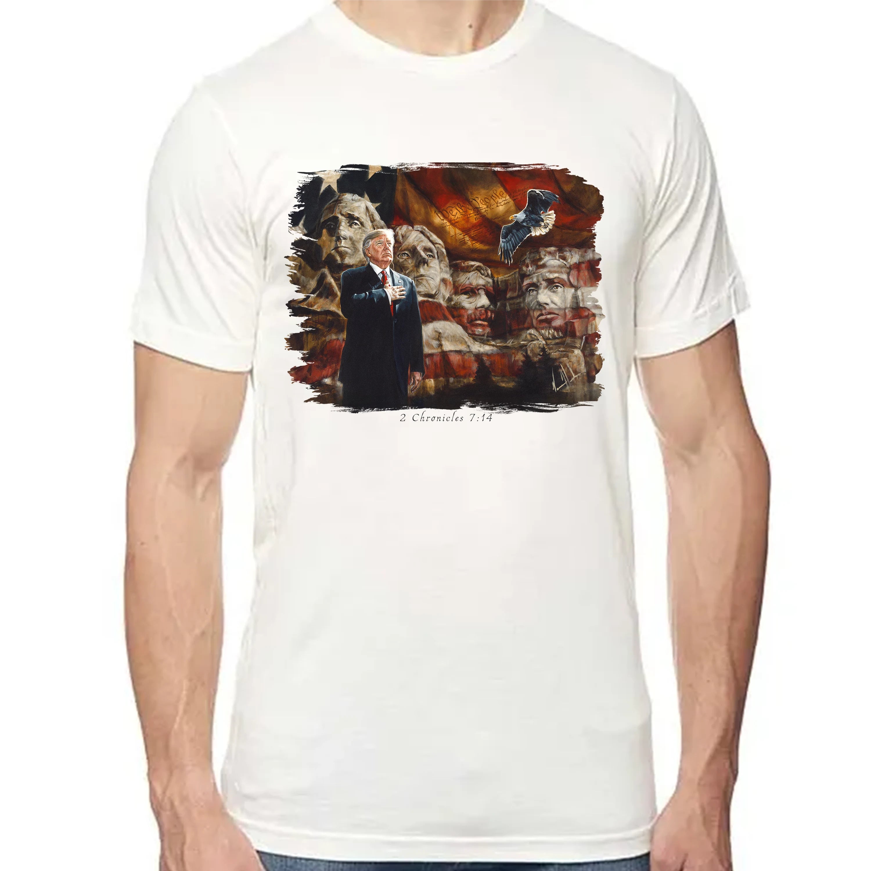 We The People - Unisex T (Premium Organic Fabric) Vanessa Horabuena Bamboo Natural Small