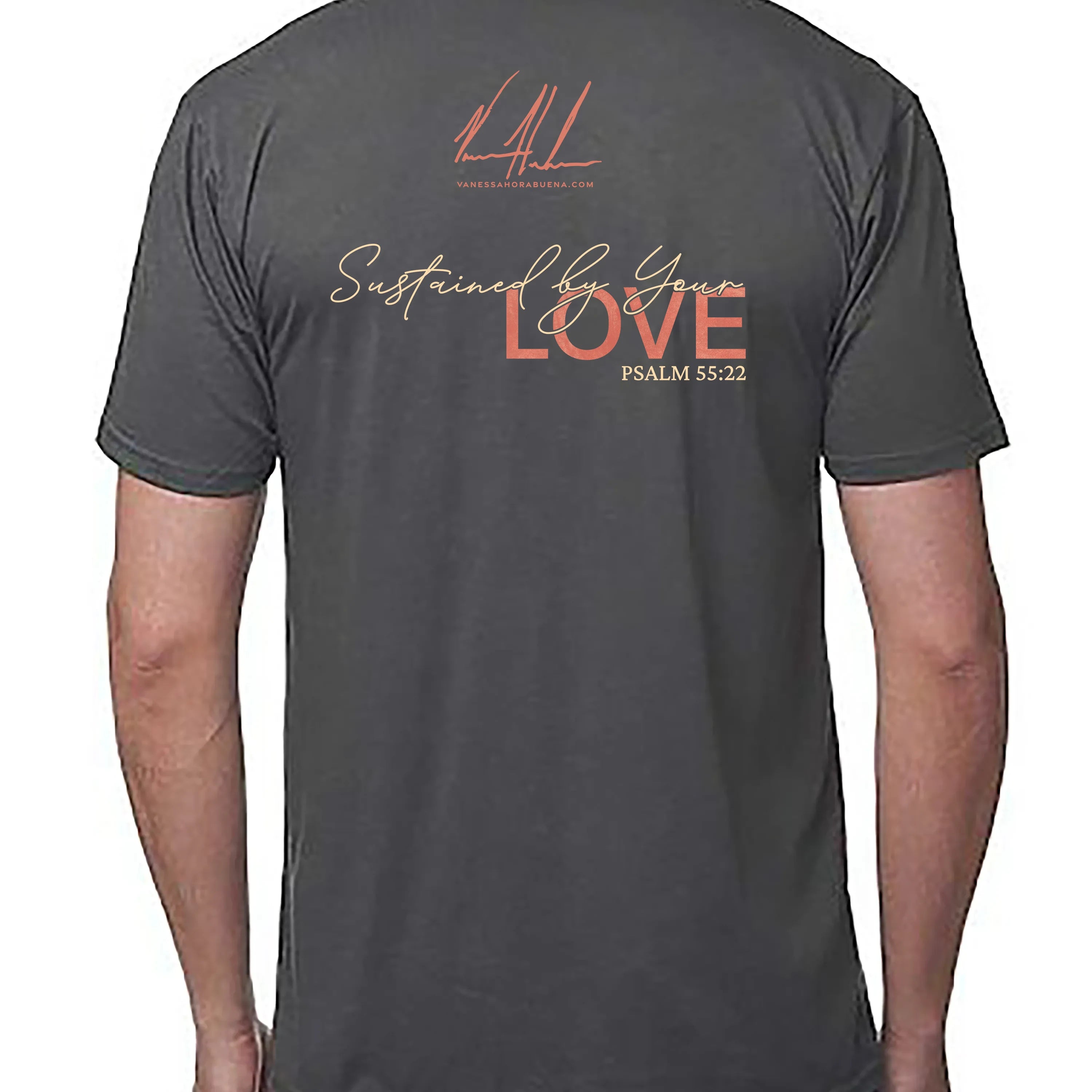 Unisex T (Organic Bamboo) - Sustained By Your Love Organic Bamboo Vanessa Horabuena