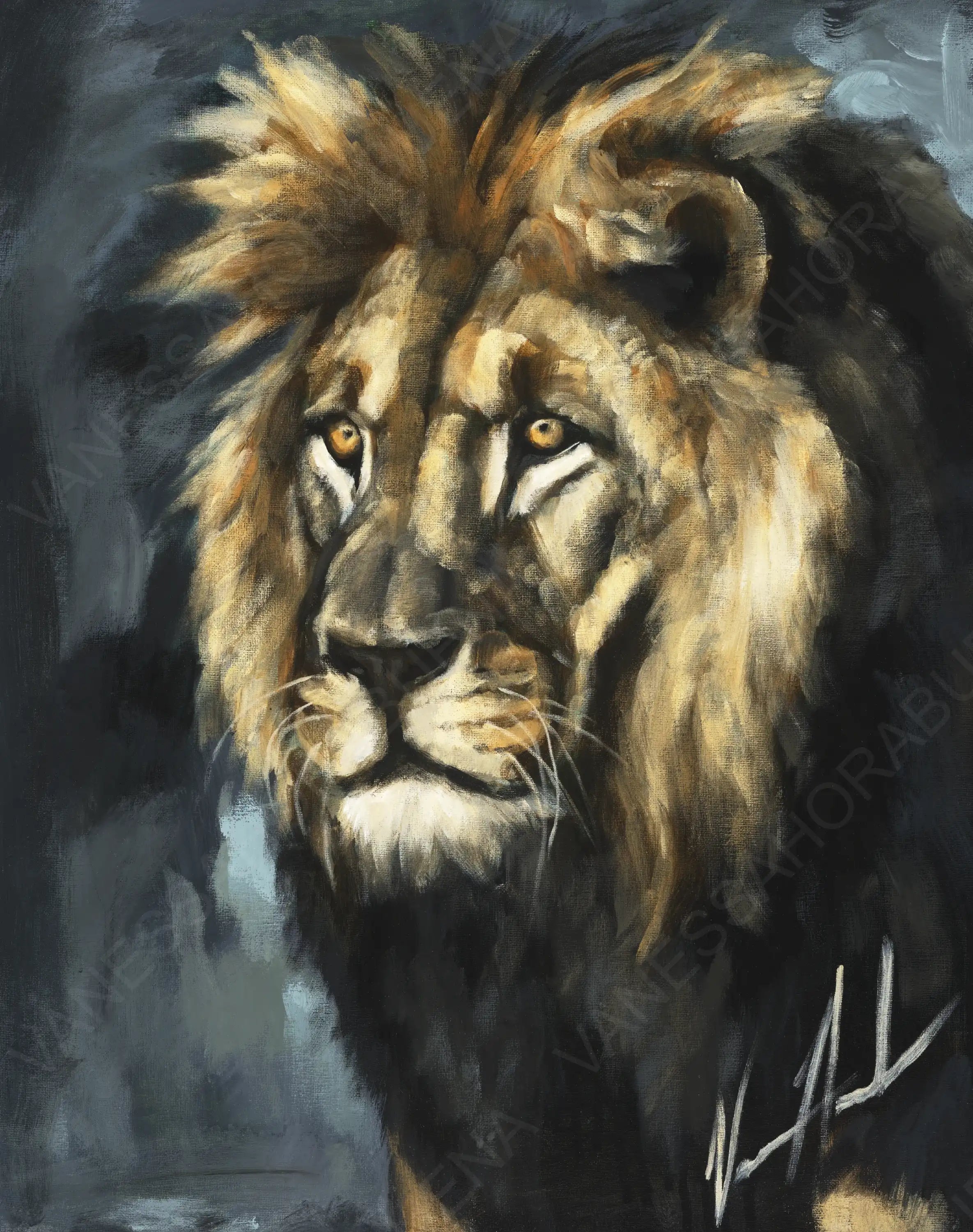 Walking in the Authority of the King(Clearance Print) Vanessa Horabuena