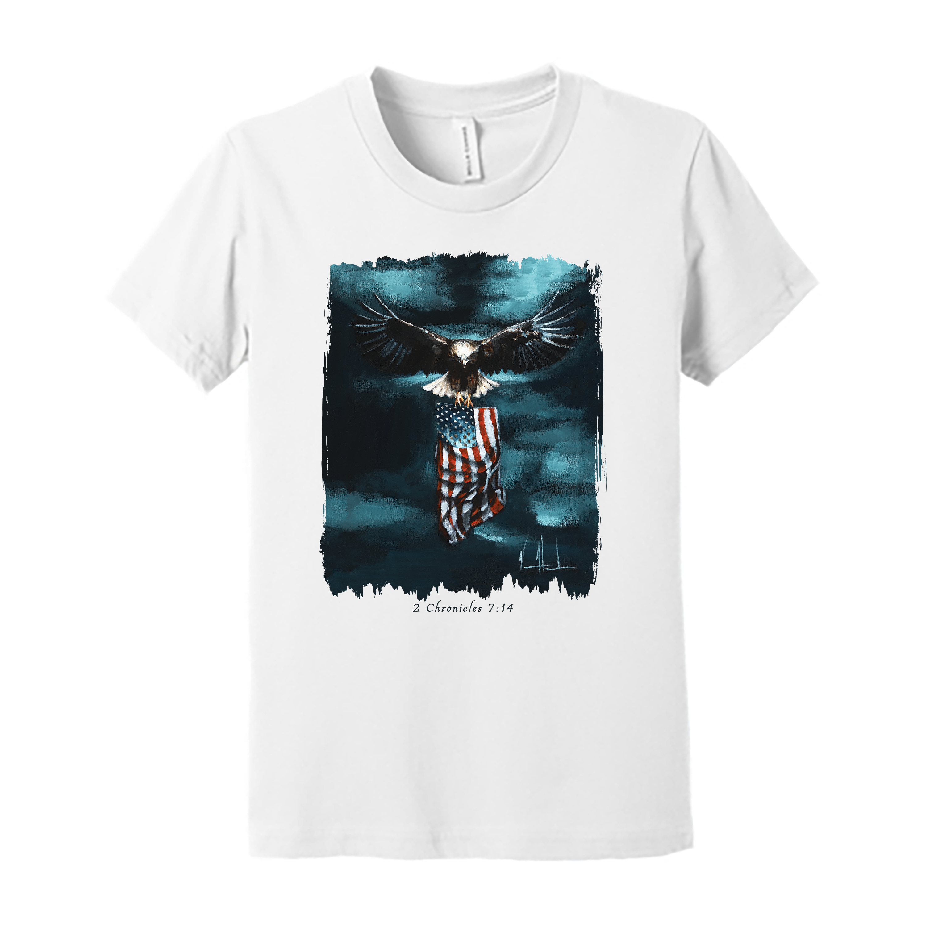 Kids T (Organic Cotton)-Revive Our Nation Organic Cotton Vanessa Horabuena Youth White Small