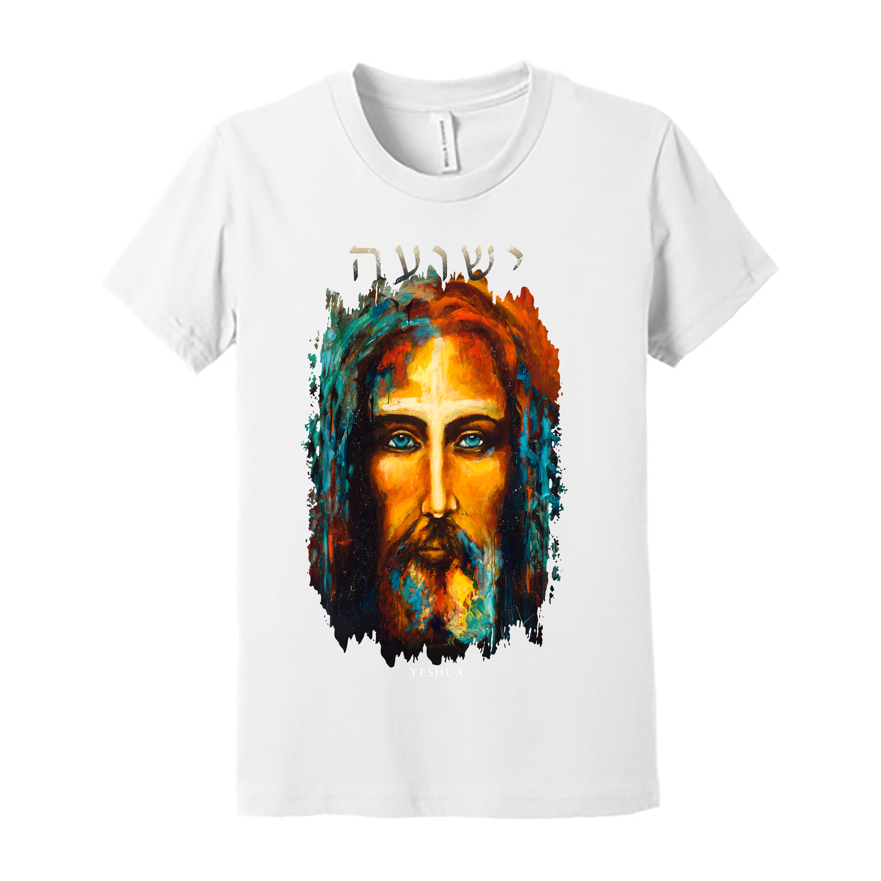 Kids T - The Shroud of Turin - The Colors of Life -(Organic Cotton) Organic Cotton Vanessa Horabuena Youth White Small