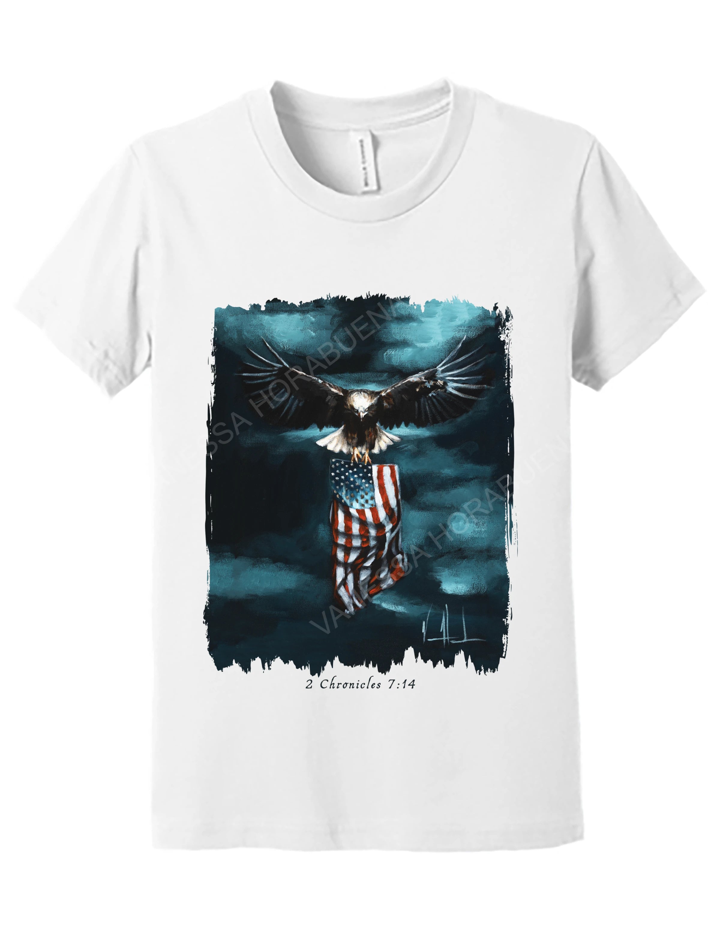 Revive Our Nation - Kids T (Organic Cotton) Organic Cotton Vanessa Horabuena Kids White Small