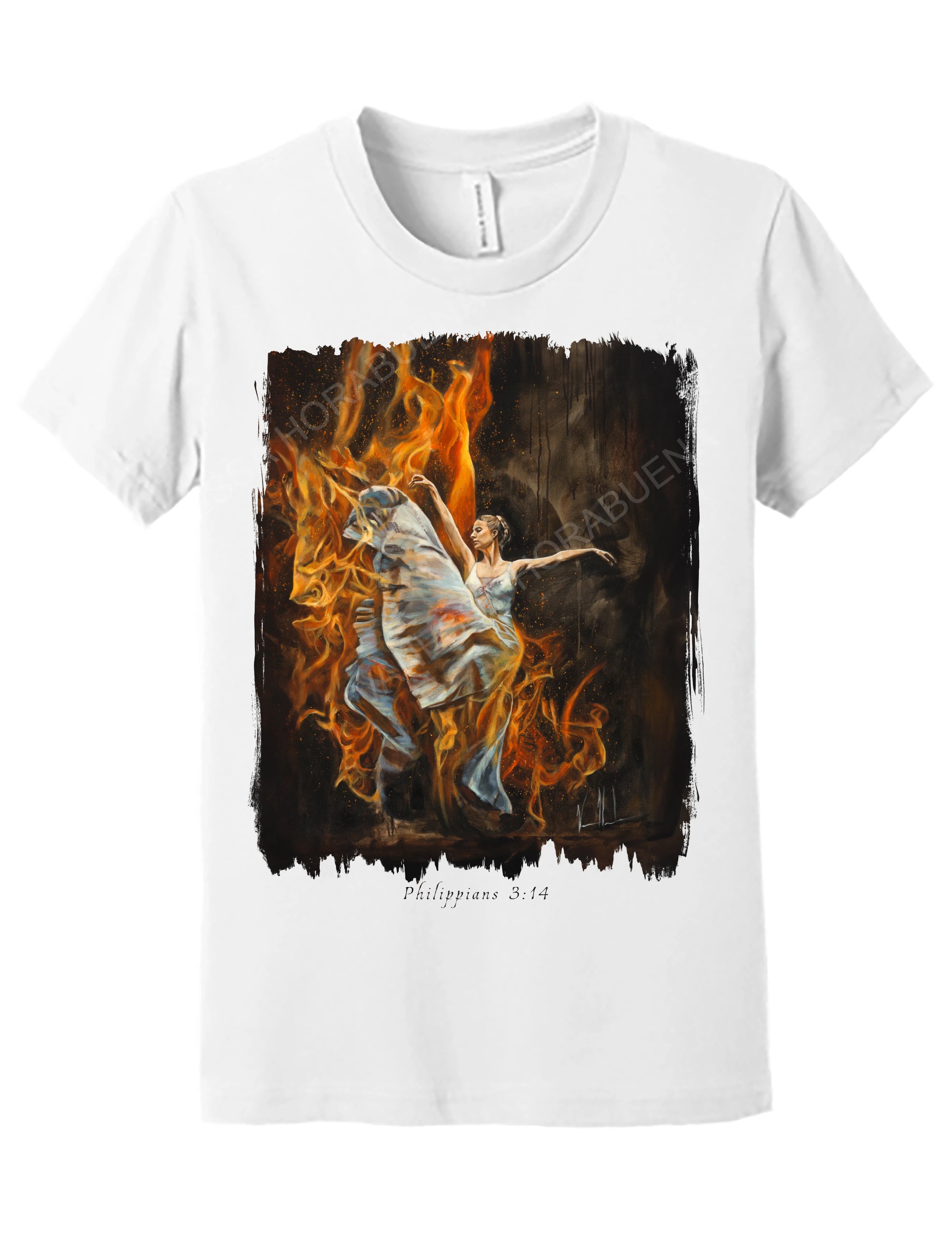 A Burning Flame Within - Kids T (Organic Cotton) Organic Cotton Vanessa Horabuena Kids White Small