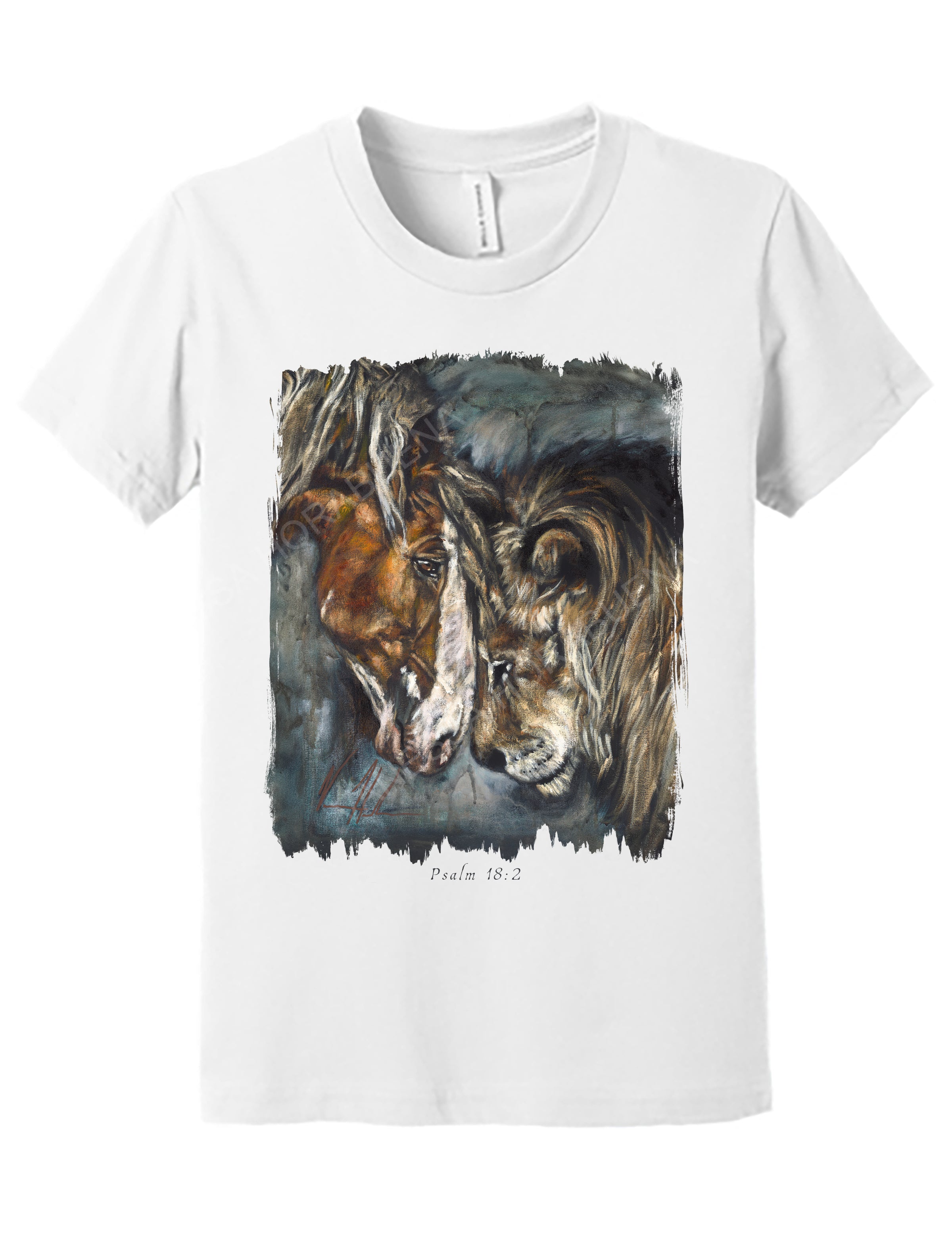 Courage & Strength - Kids T (Organic Cotton) Organic Cotton Vanessa Horabuena Kids White Small