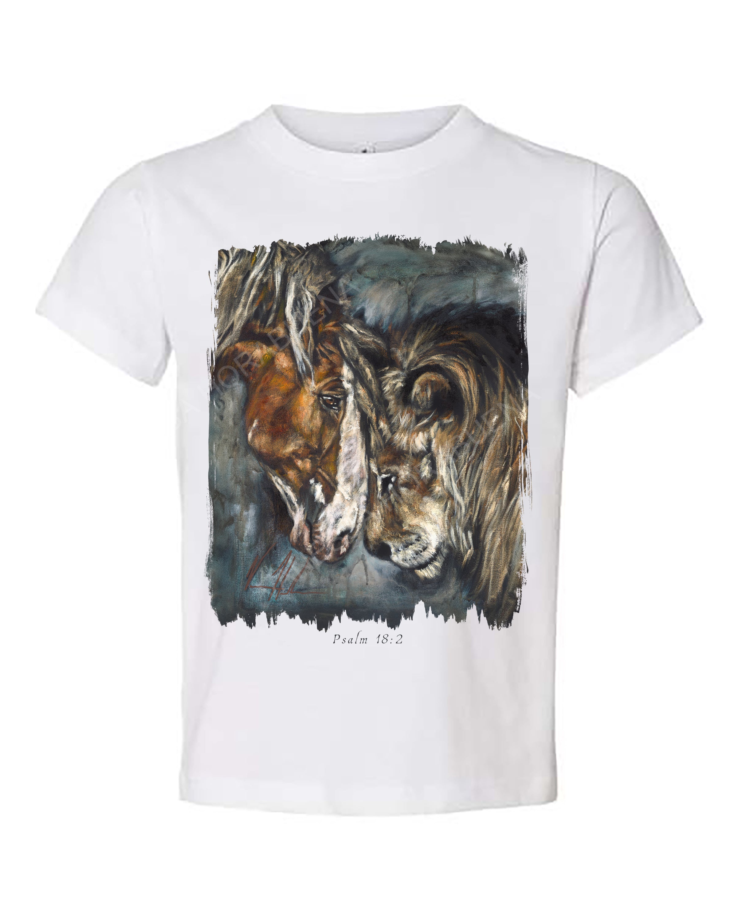 Courage & Strength - Kids T (Organic Cotton) Organic Cotton Vanessa Horabuena Kids White 2T