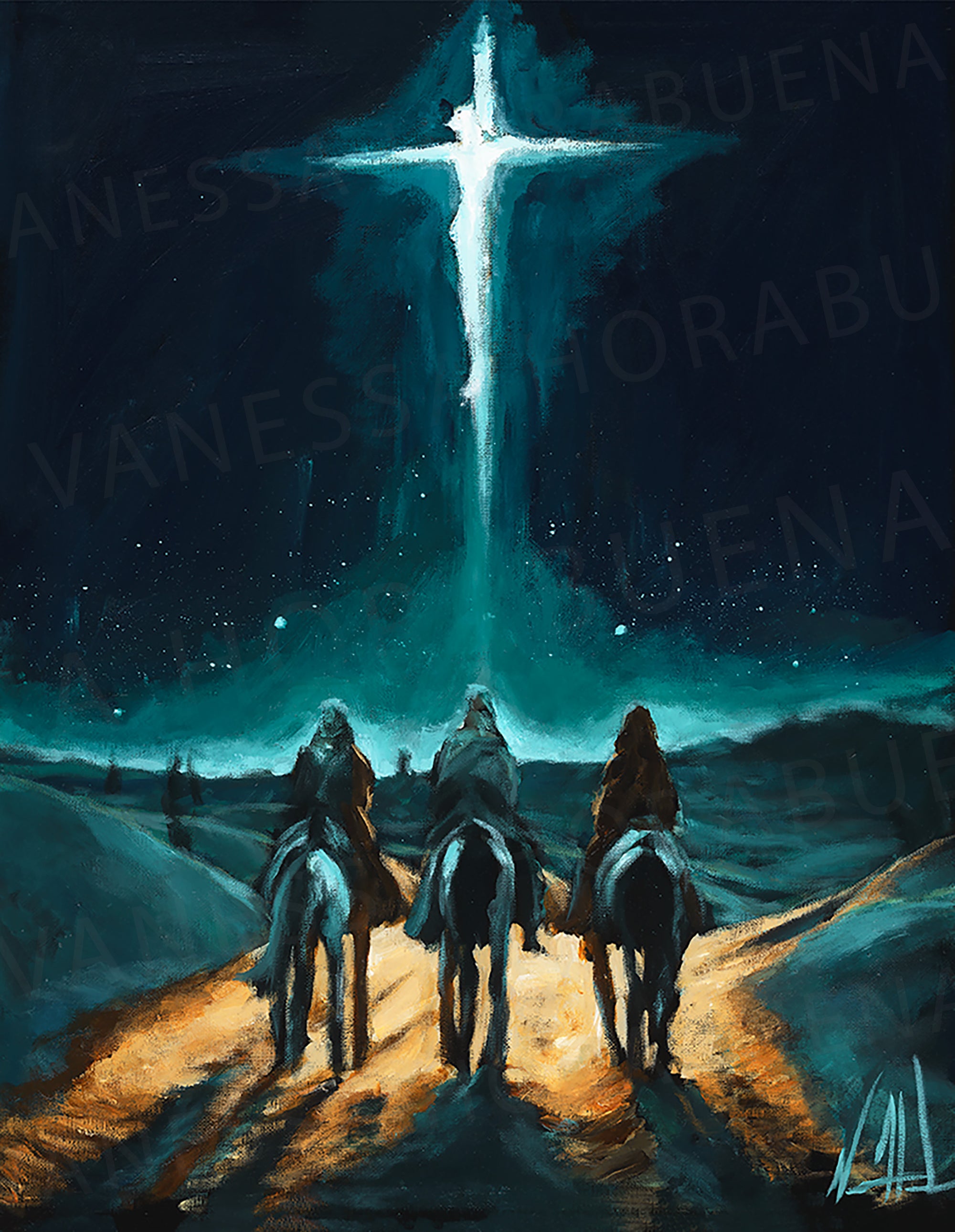 Whom Do You Seek? (Clearance Print) Vanessa Horabuena