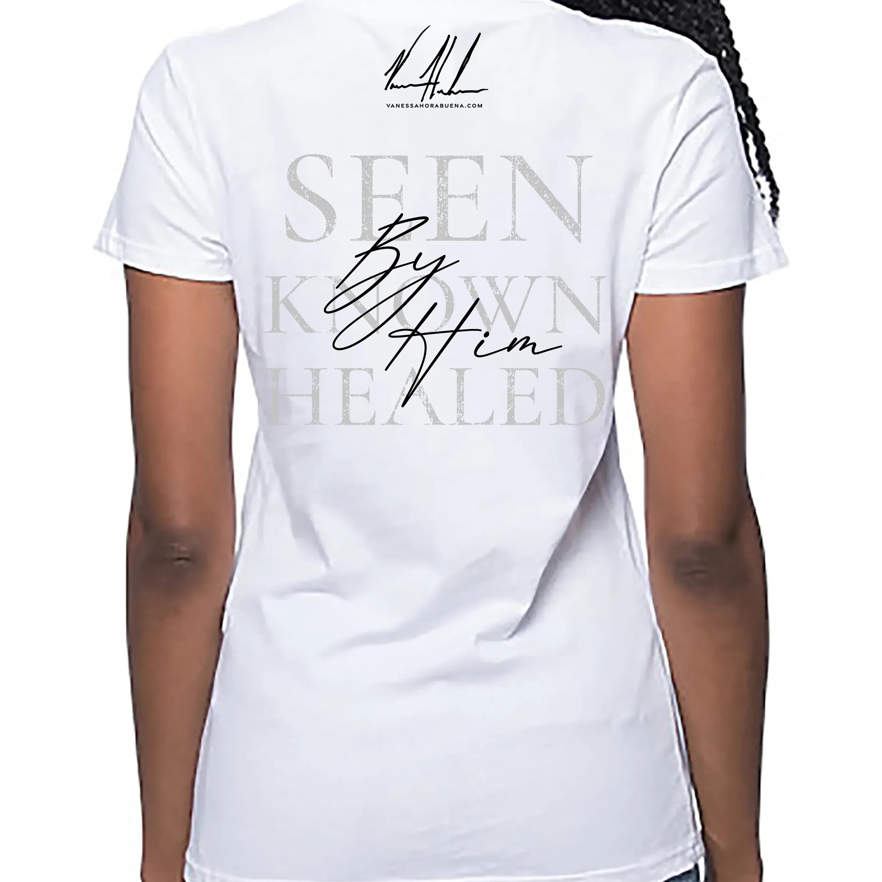 Women's T (Organic Bamboo) - Jesus Healer (Sketch)