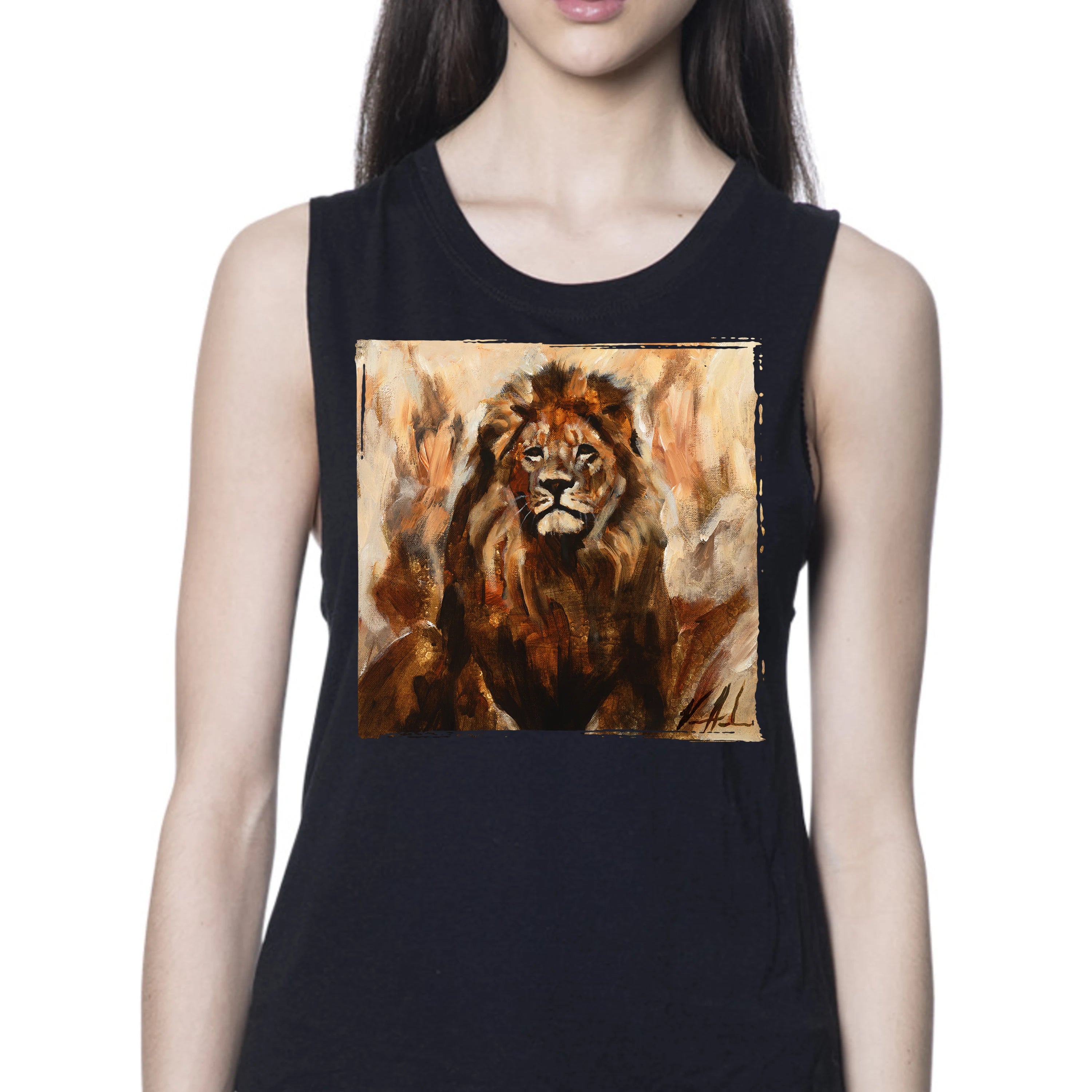 Abounding Grace - Women's Tank Top (Organic Bamboo) Organic Bamboo Vanessa Horabuena Black XS