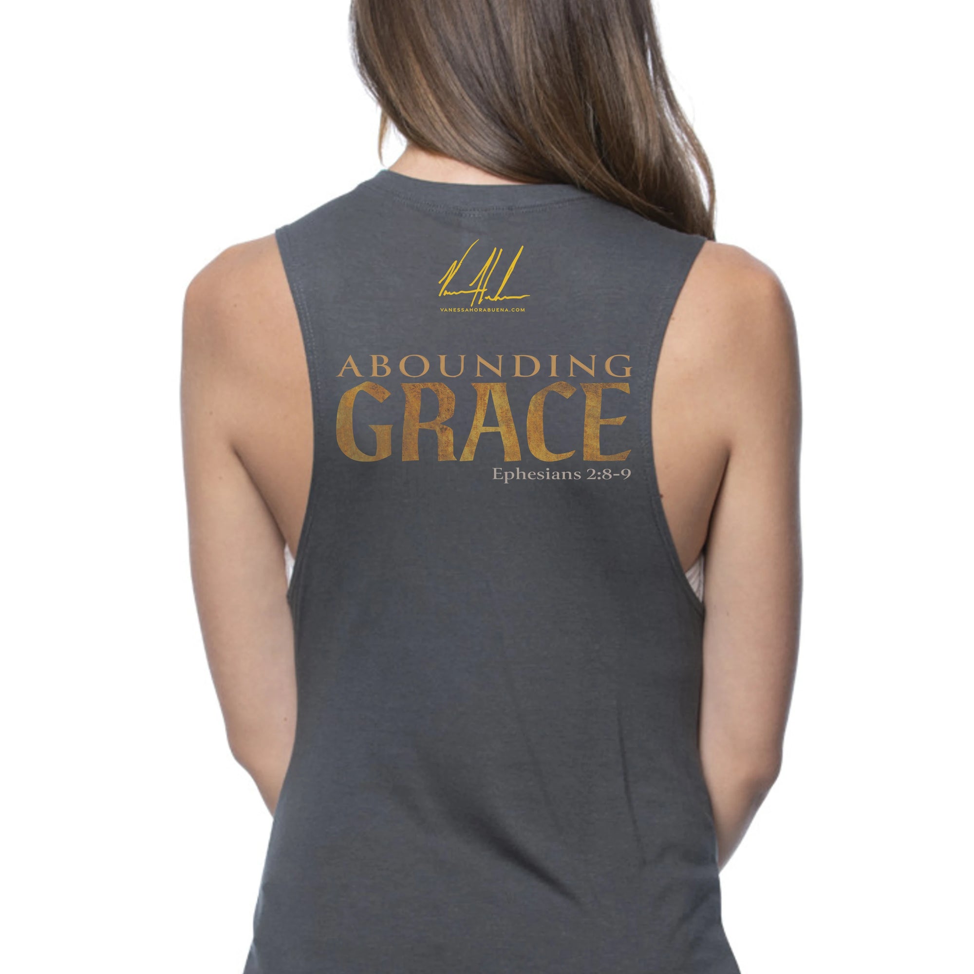 Abounding Grace - Women's Tank Top (Organic Bamboo) Organic Bamboo Vanessa Horabuena