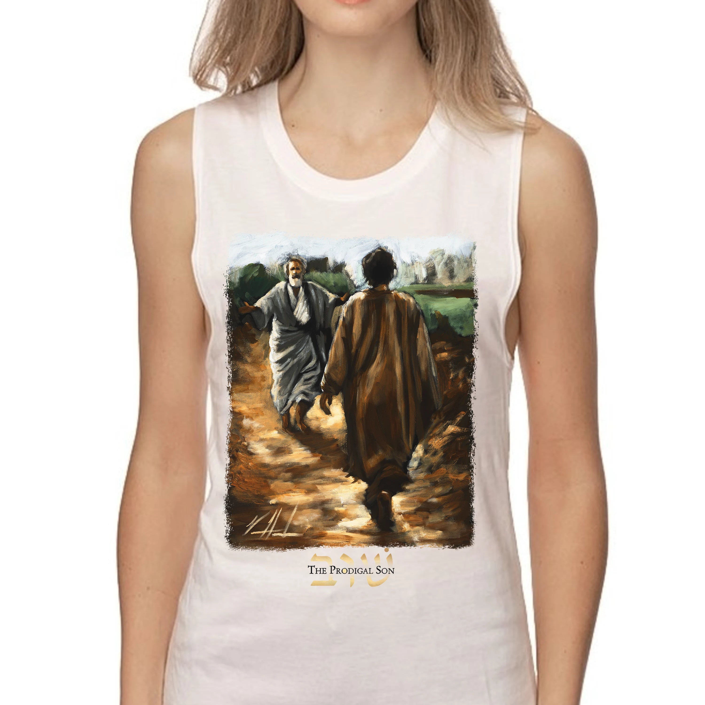 The Prodigal Son - Women's Tank Top (Organic Bamboo) Organic Bamboo Vanessa Horabuena