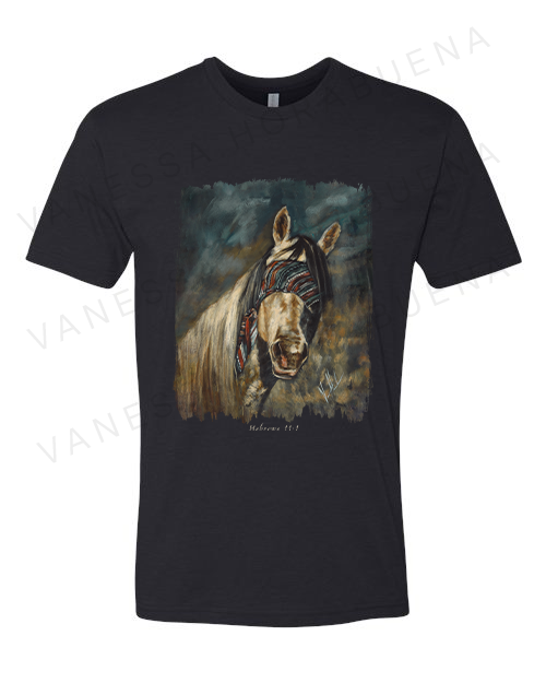 Blind Faith - Unisex T-Shirt Vanessa Horabuena Short Sleeve Black Small