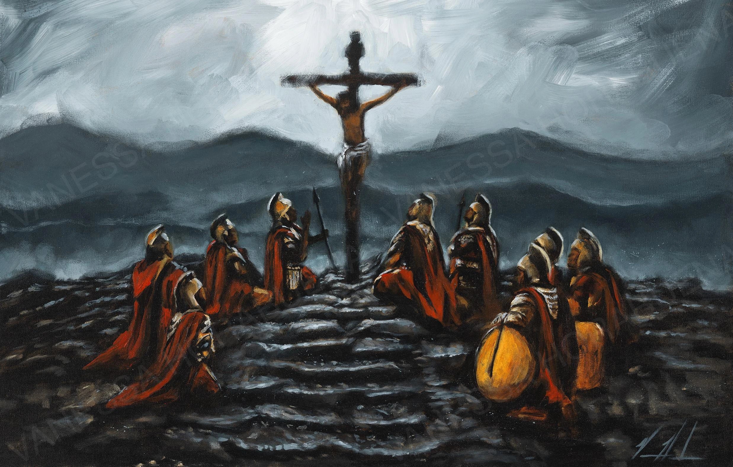 HOLD POST FOR MAY - Every Knee Will Bow (Clearance Print) 4X6 - 746, 8X12 -79, 11X17- 87 Vanessa Horabuena