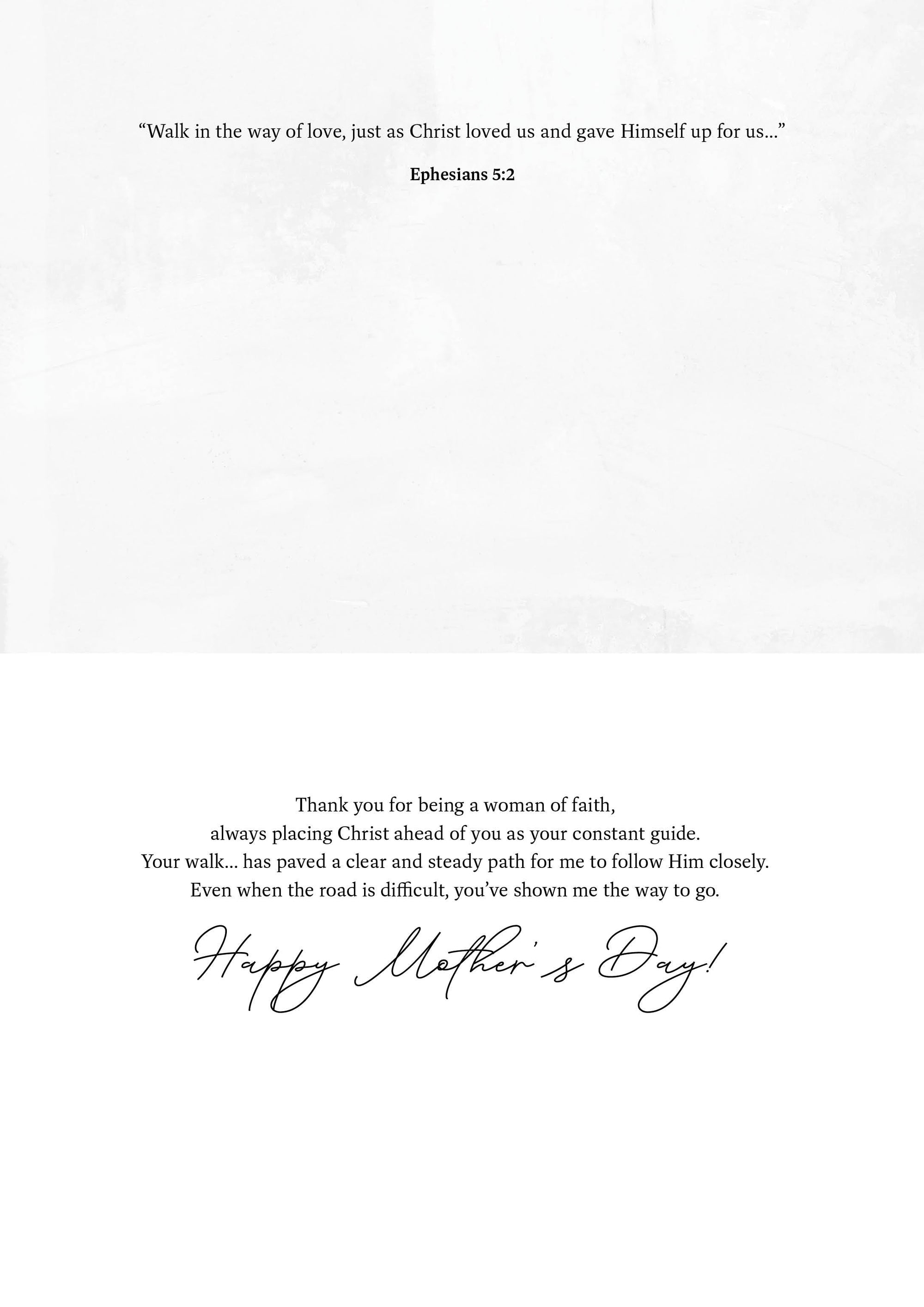 'Journey to the Cross' Mother's Day Greeting Card 2026 Vanessa Horabuena