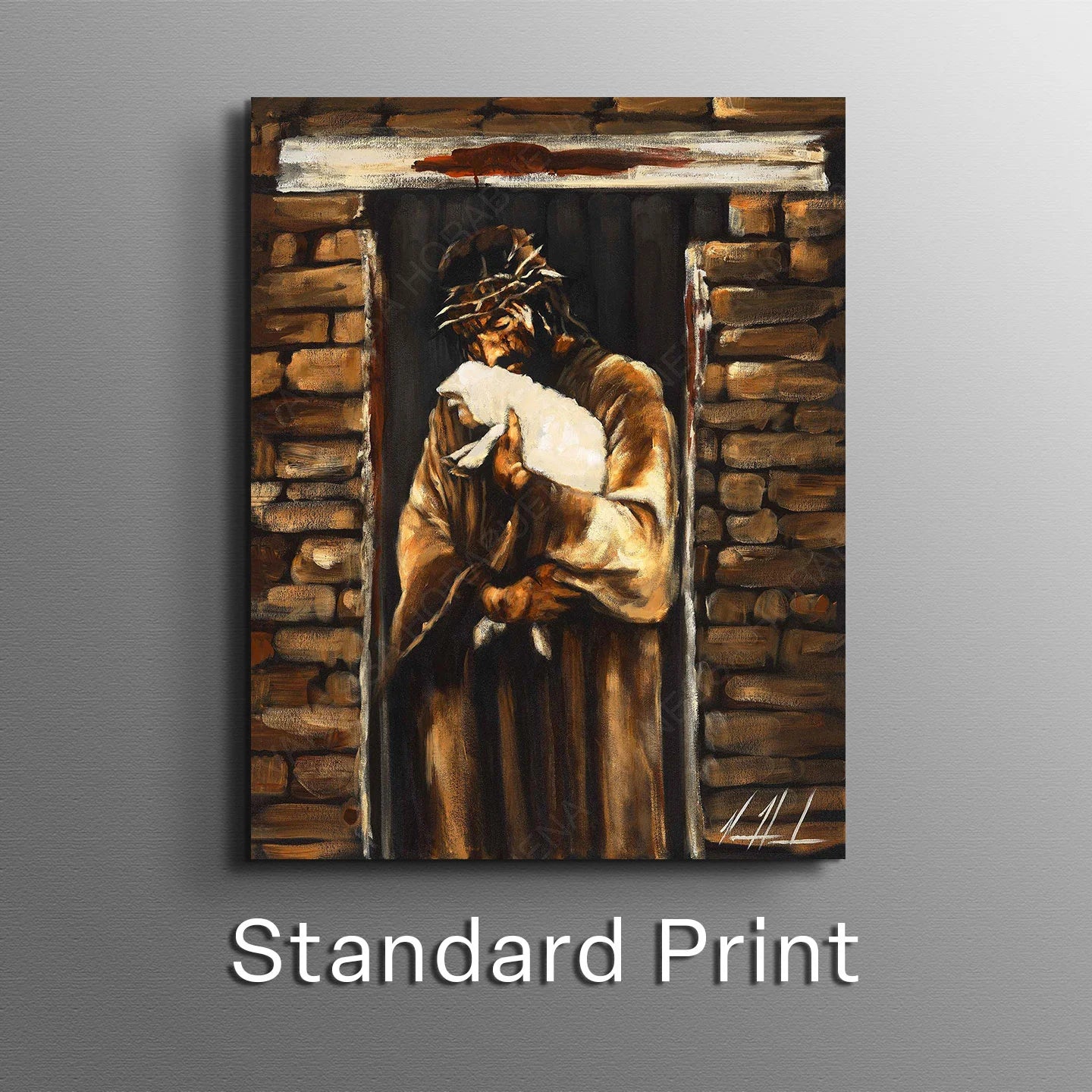 The New Passover - Variant Jesus Art Print Vanessa Horabuena