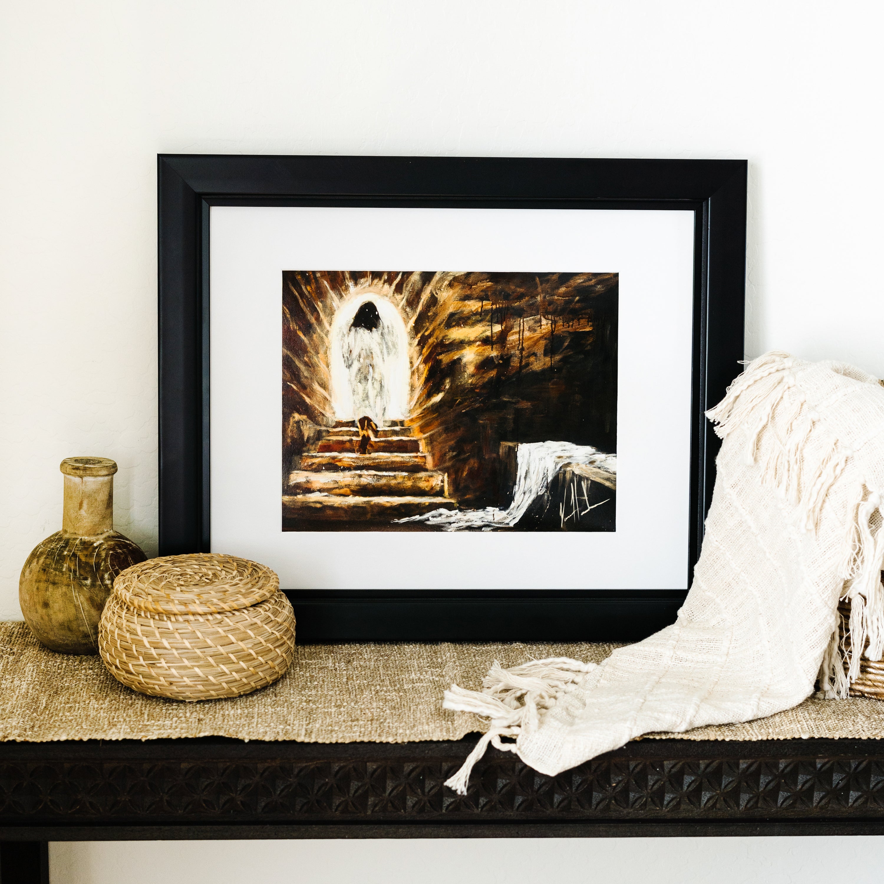 The Empty Tomb Jesus Art Print Vanessa Horabuena