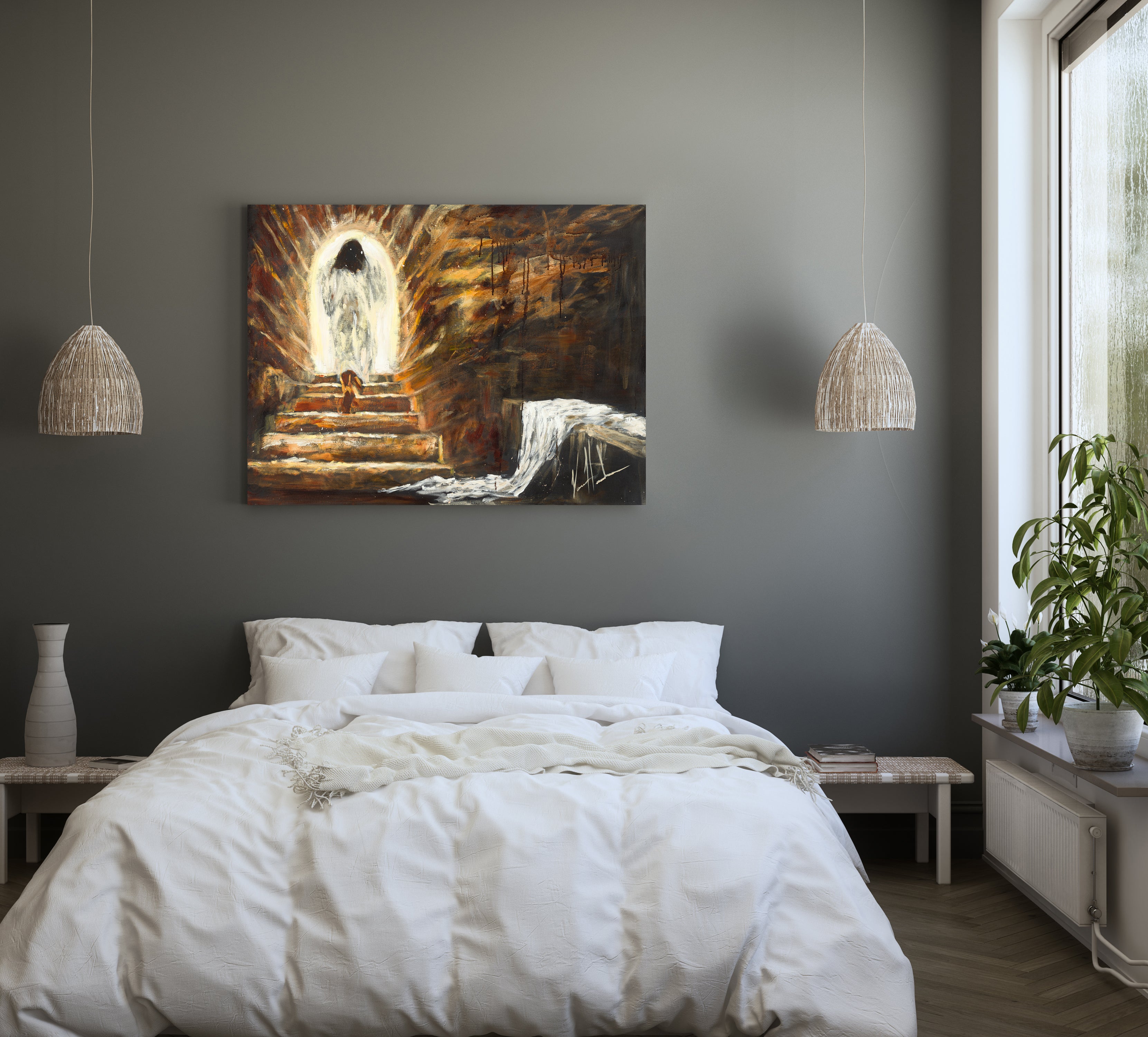 The Empty Tomb Jesus Art Print Vanessa Horabuena