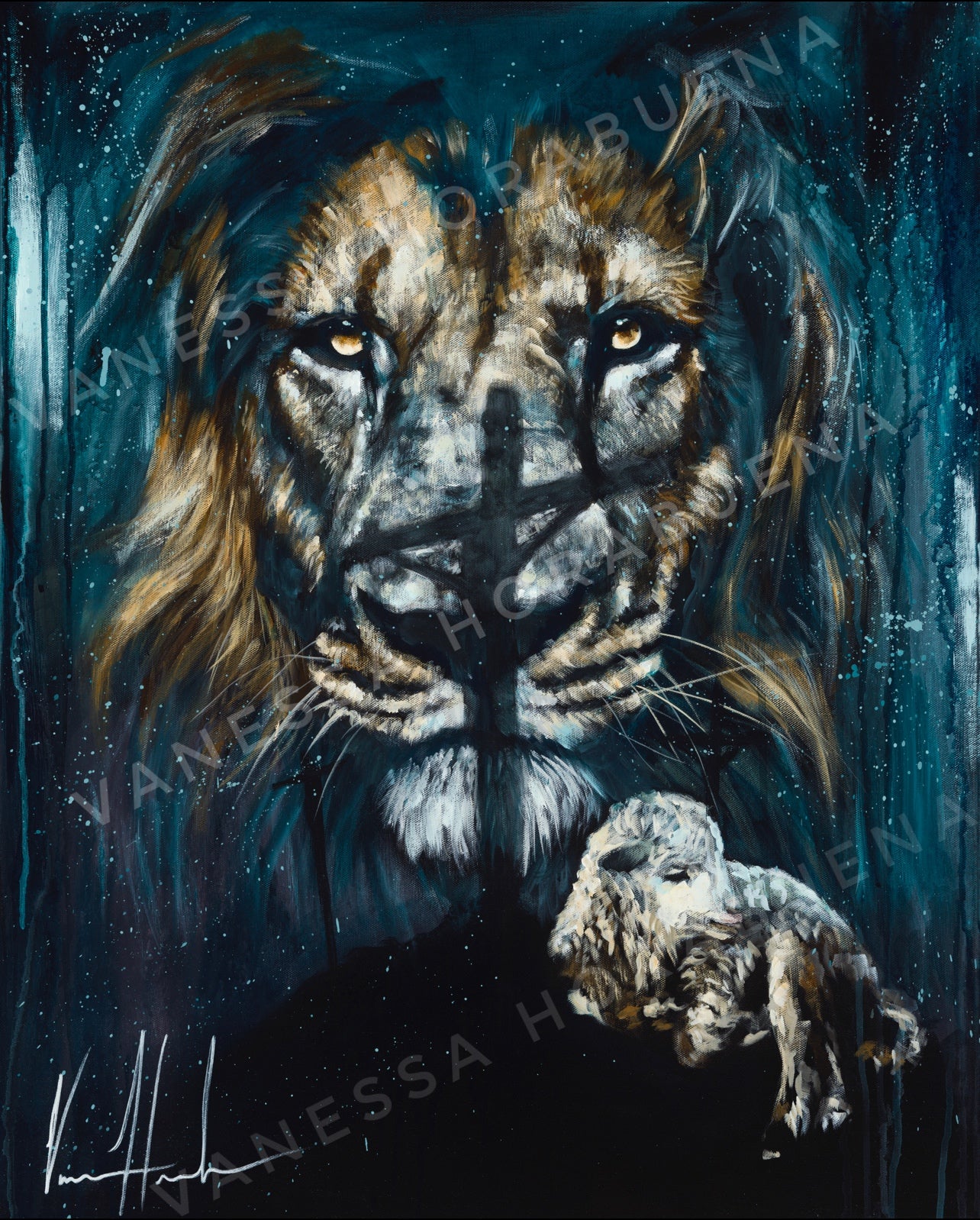 The Eyes of the Shepherd (Clearance Print) Vanessa Horabuena