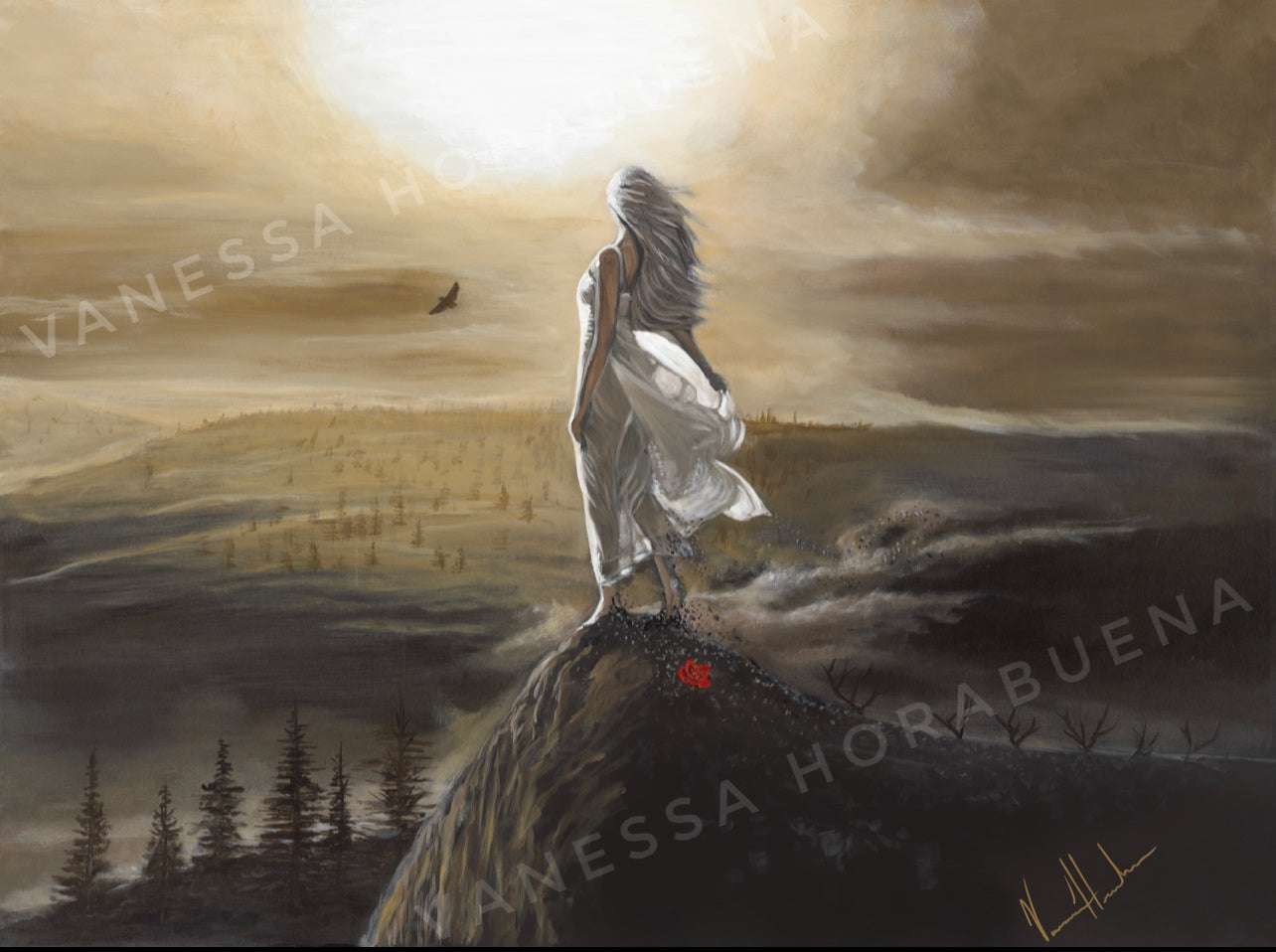 Beauty for Ashes (Clearance Print) Vanessa Horabuena