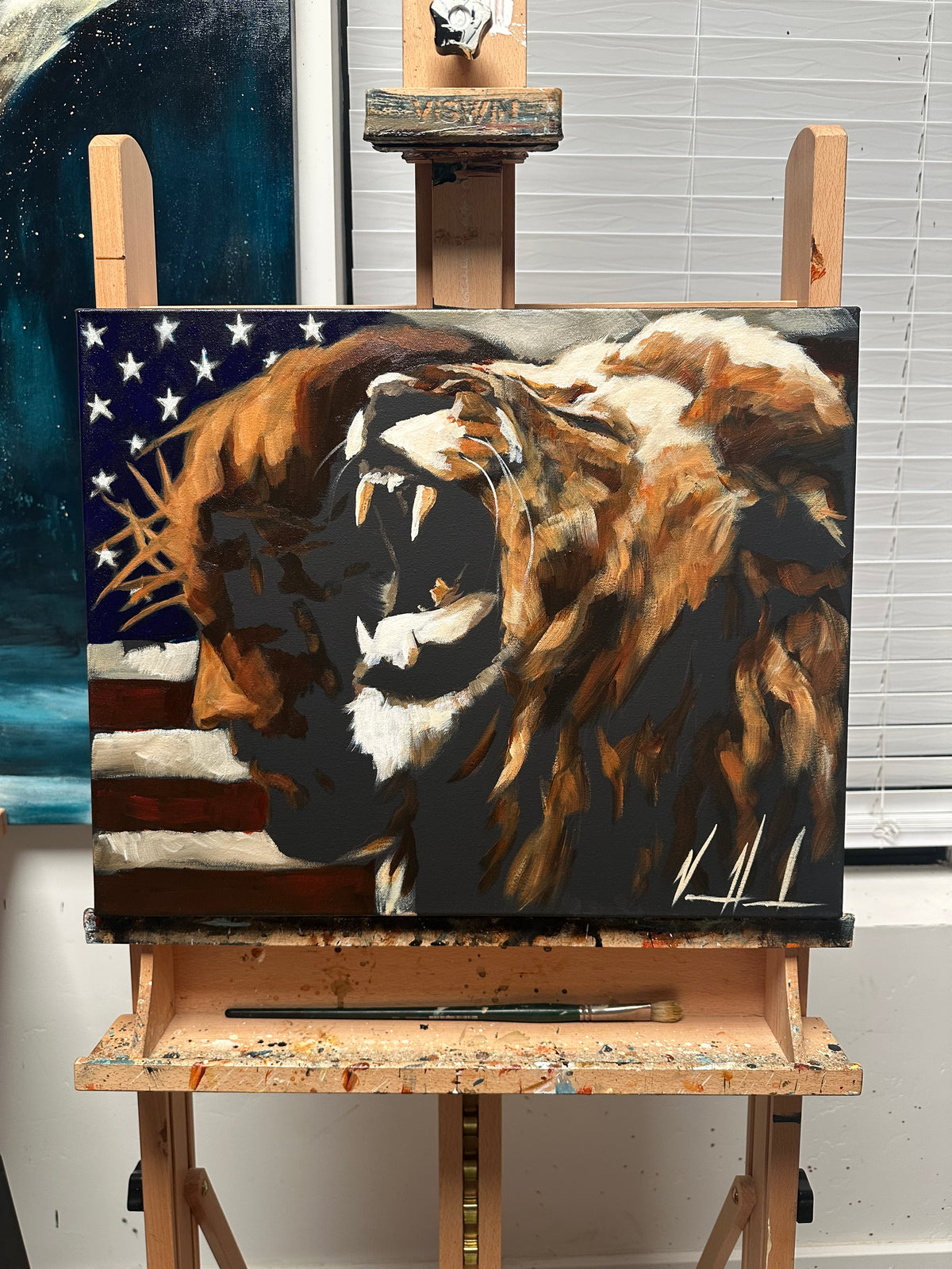 Return of a Nation - 16”x20” Original Painting
